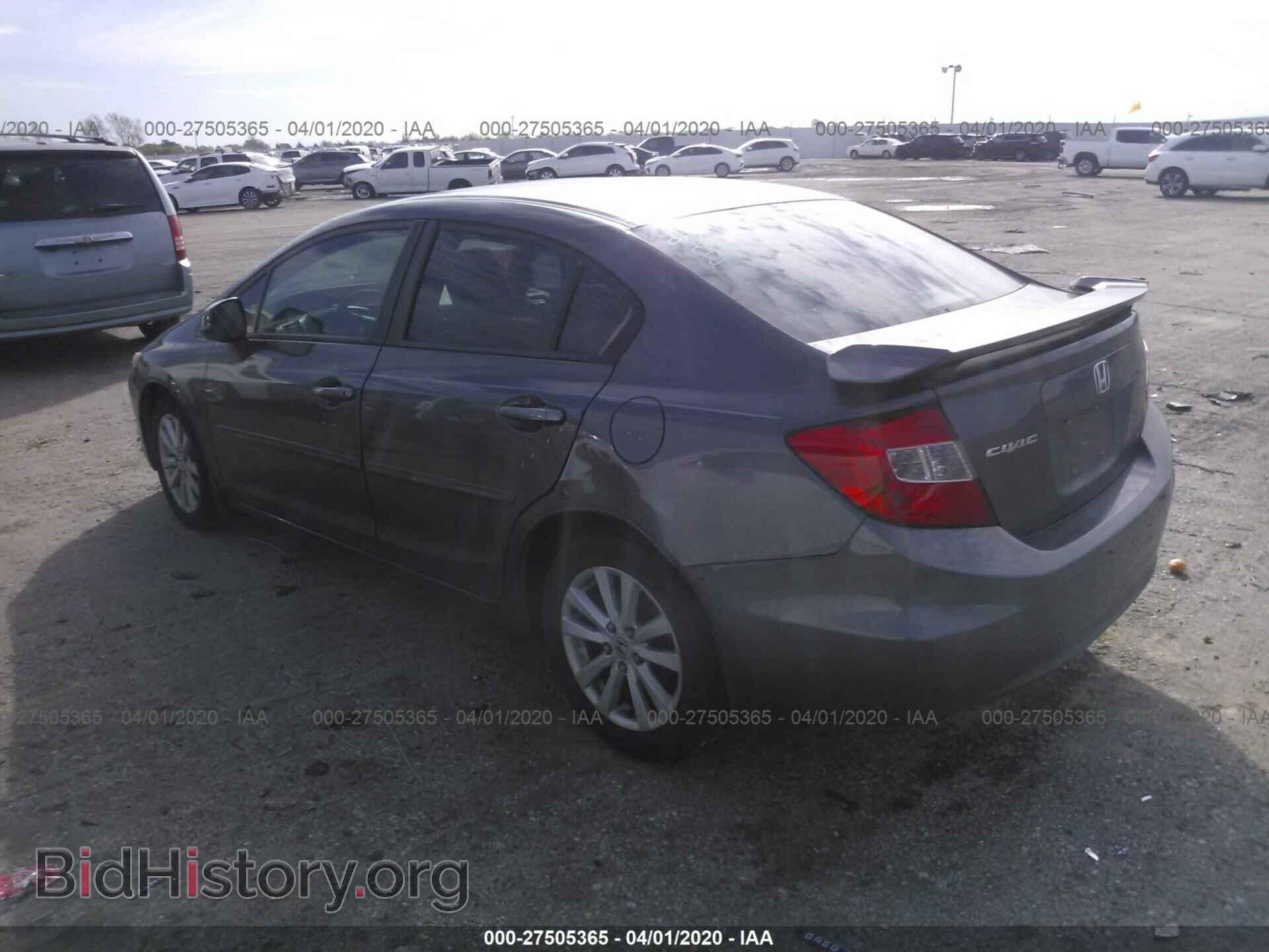 2012 HONDA CIVIC - VIN: 2HGFB2F88CH573047 - Фото 3