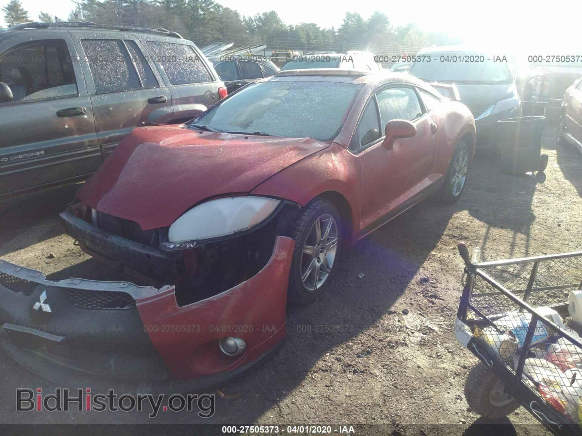 2008 MITSUBISHI ECLIPSE - VIN: 4A3AK64F08E023483 - Фото 2