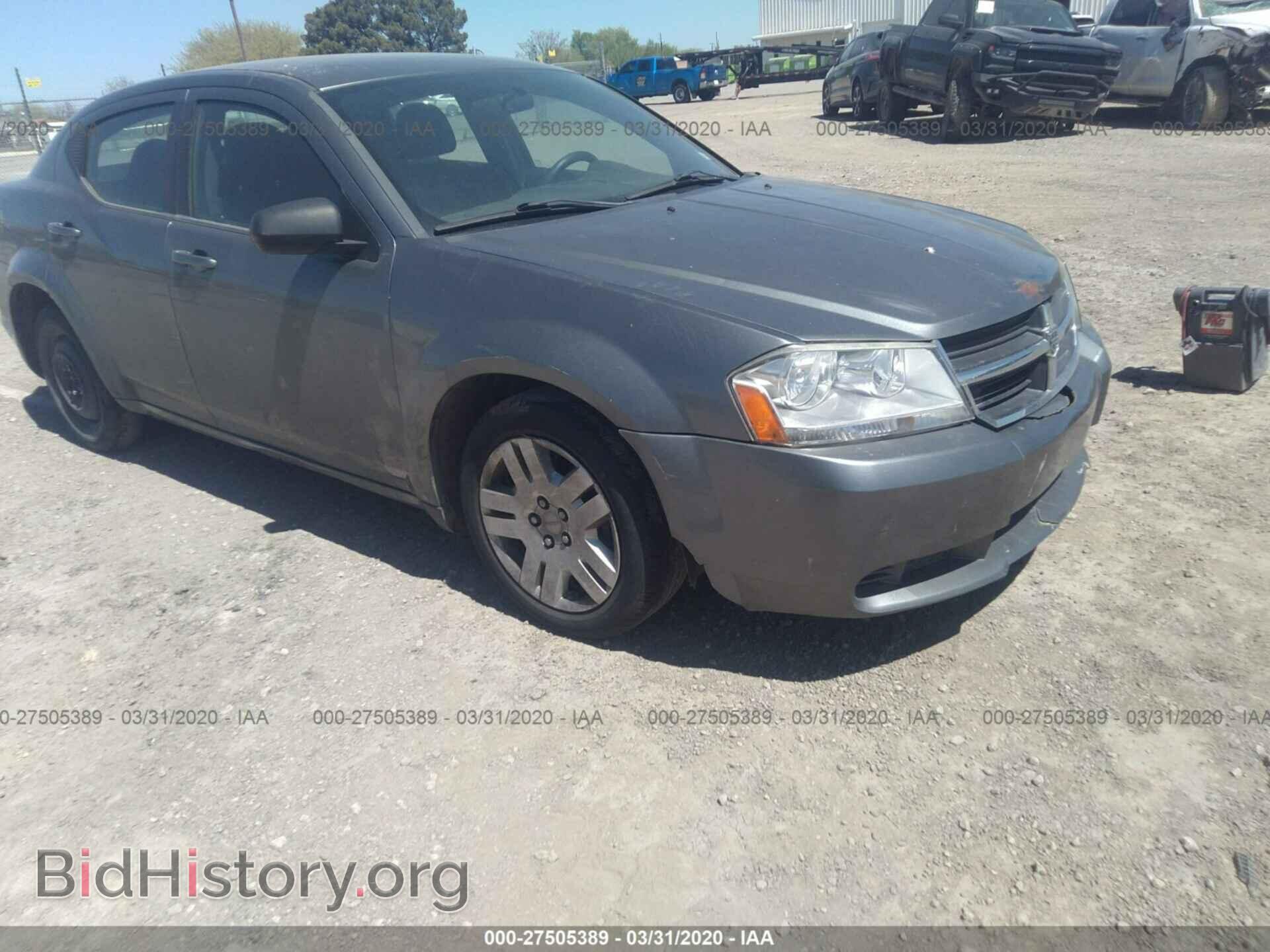 Photo 1C3CDZAB9CN220707 - DODGE AVENGER 2012