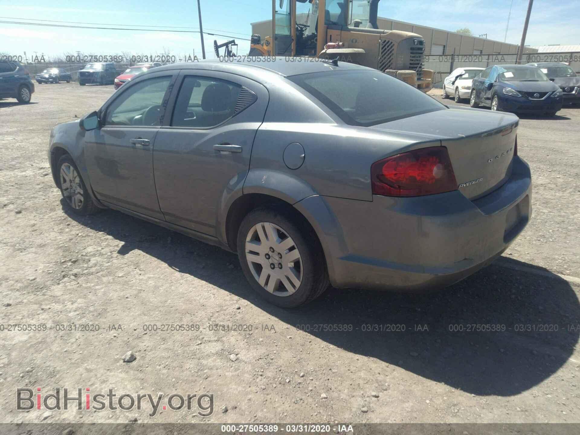 2012 DODGE AVENGER - VIN: 1C3CDZAB9CN220707 - Photo 3