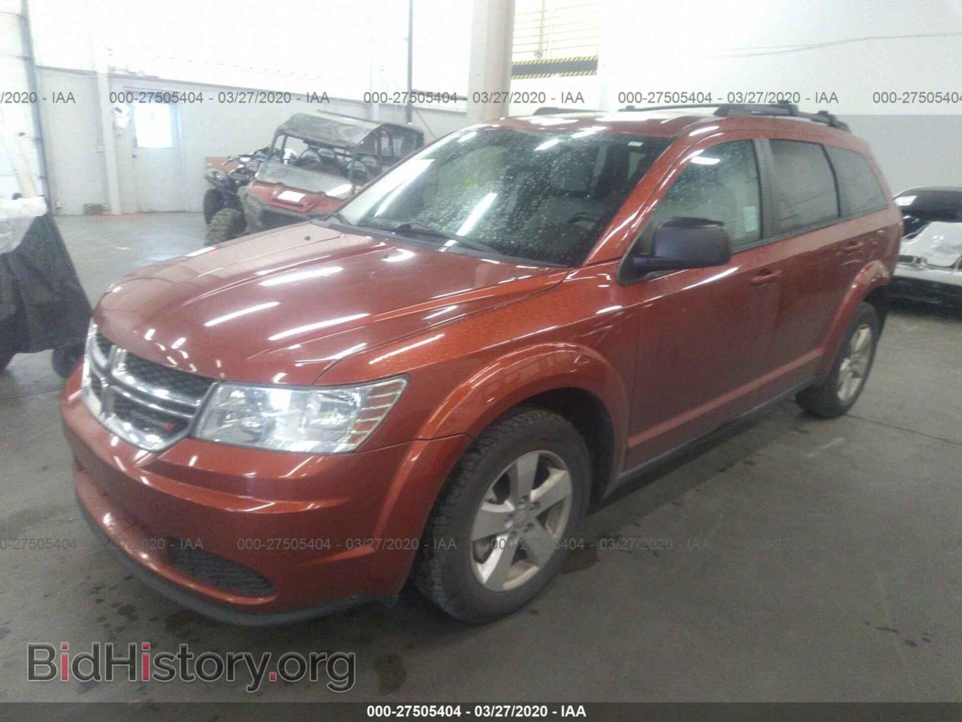 2013 DODGE JOURNEY - VIN: 3C4PDCABXDT547631 - Фото 2