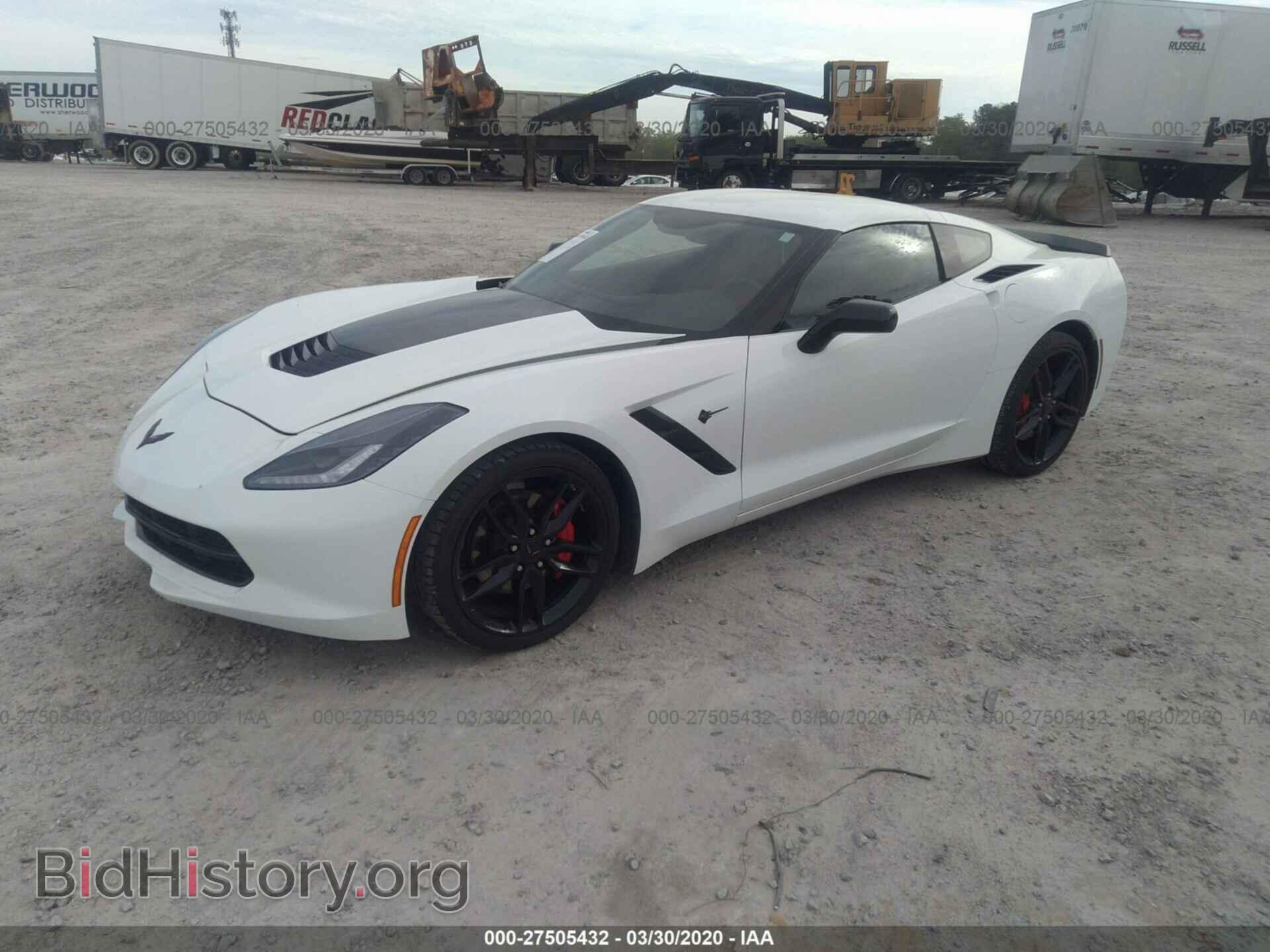 2017 CHEVROLET CORVETTE - VIN: 1G1YB2D72H5110135 - Фото 2