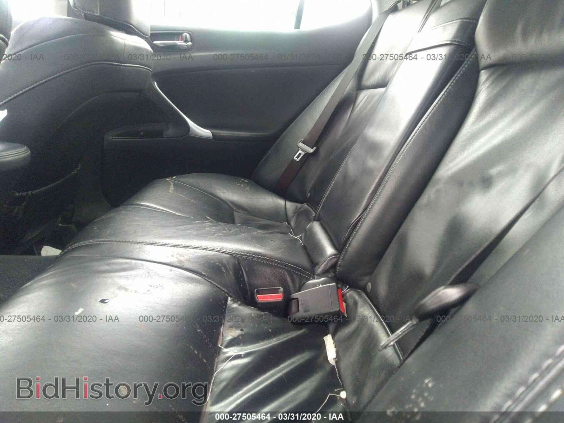 2011 LEXUS IS - VIN: JTHCF5C26B5046071 - Фото 8