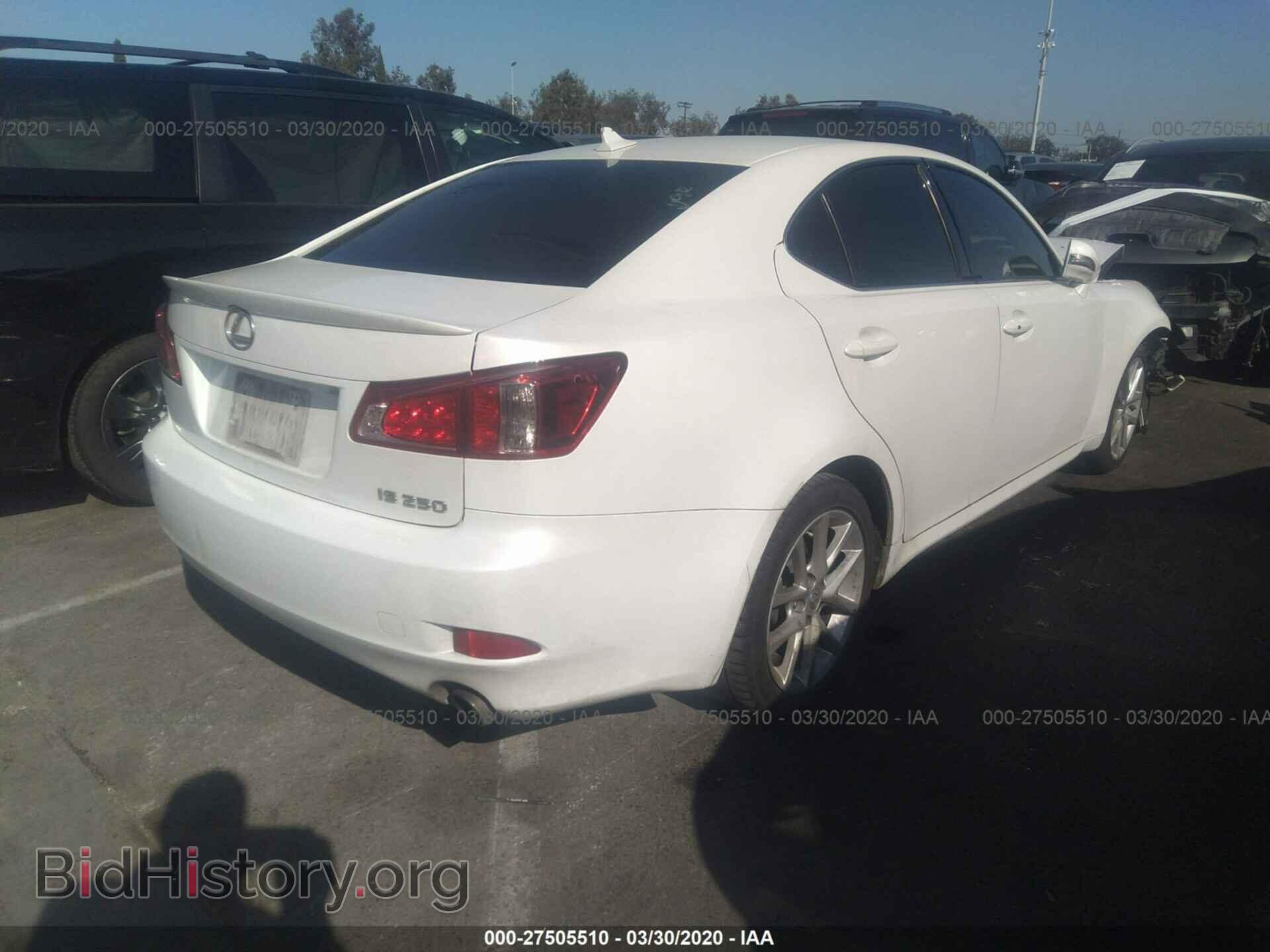 2012 LEXUS IS - VIN: JTHBF5C22C5170660 - Photo 4