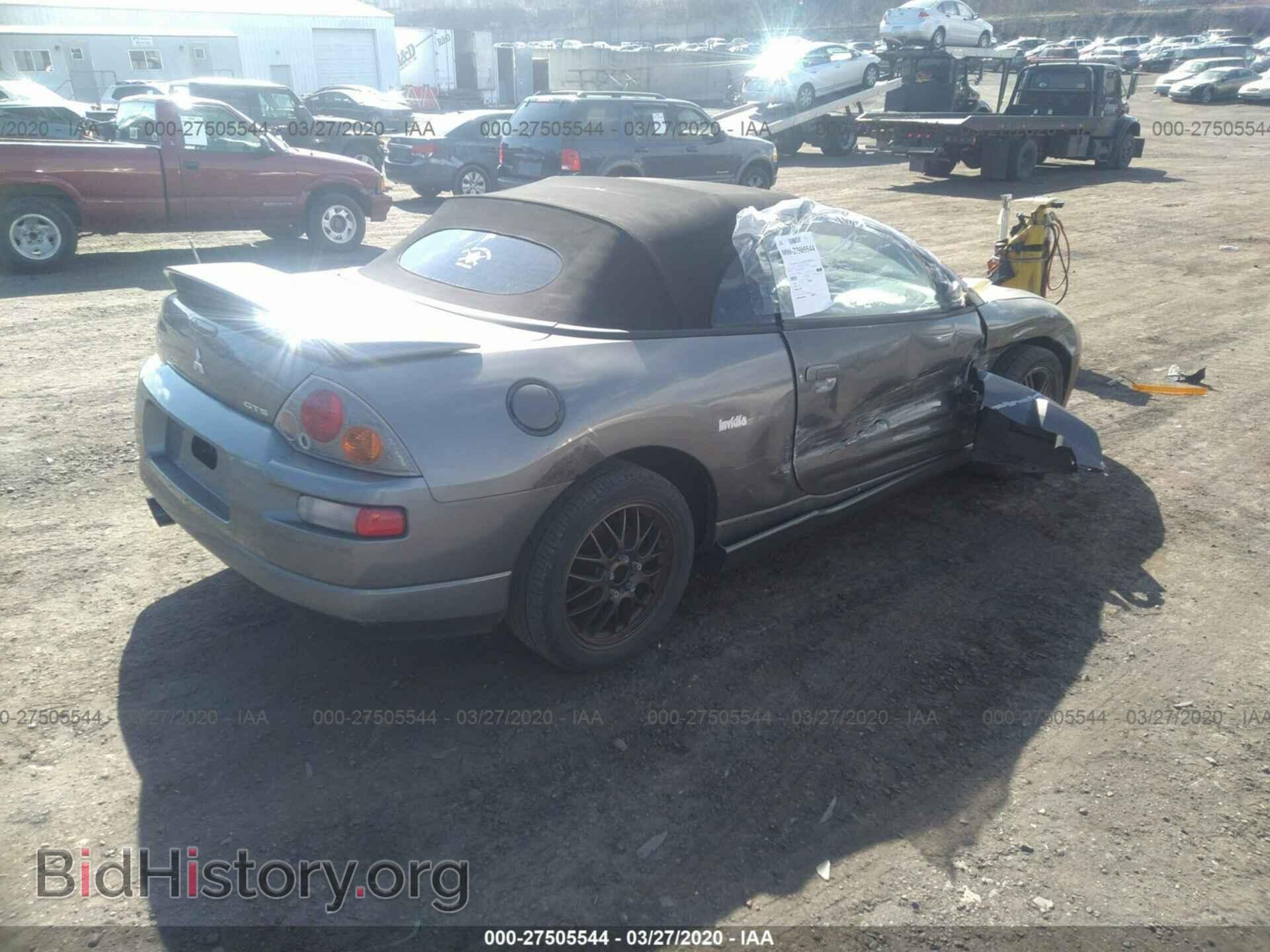 2003 MITSUBISHI ECLIPSE - VIN: 4A3AE75H73E004497 - Фото 4