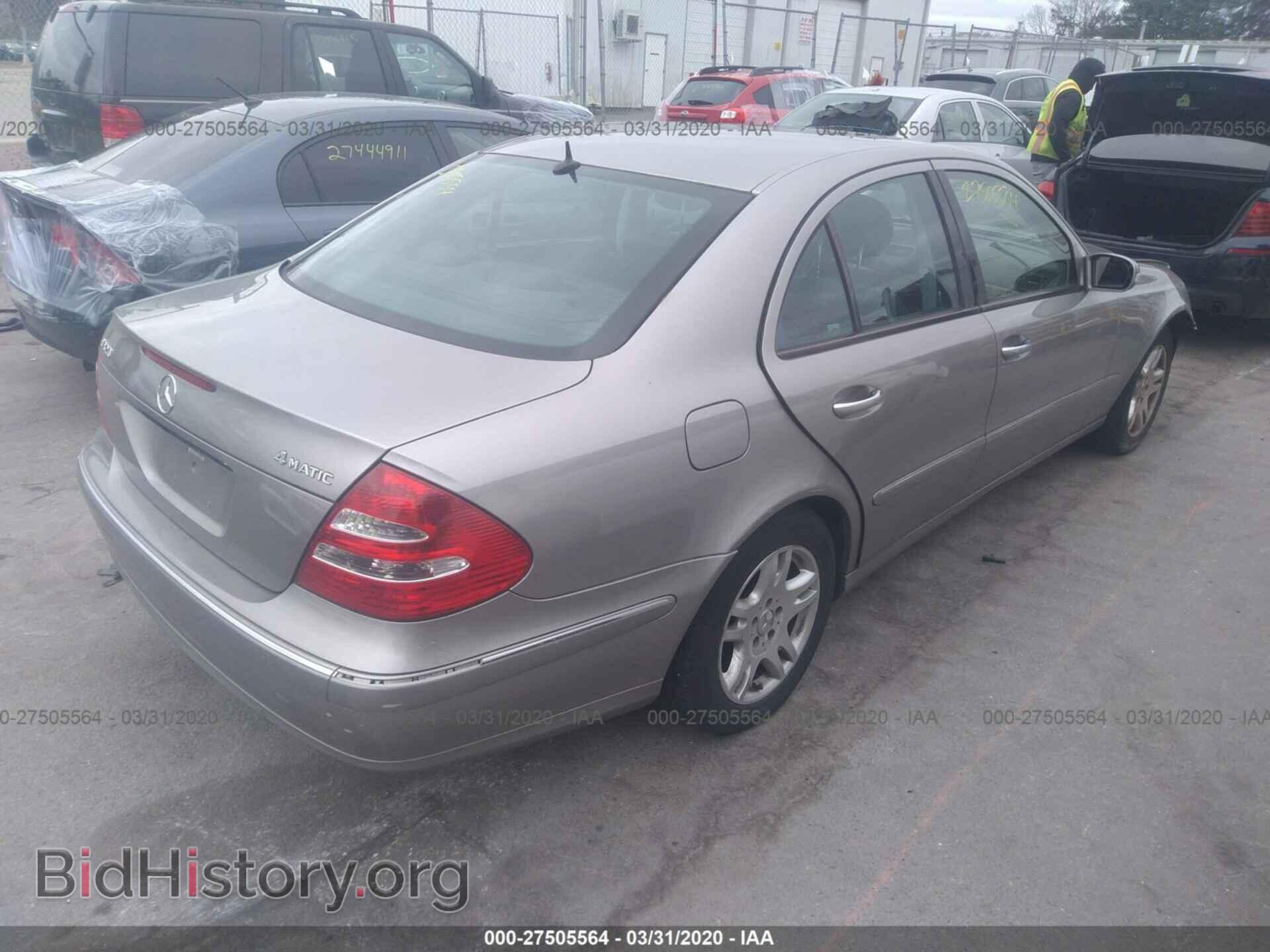 2005 MERCEDES-BENZ E - VIN: WDBUF82J45X176731 - Фото 4