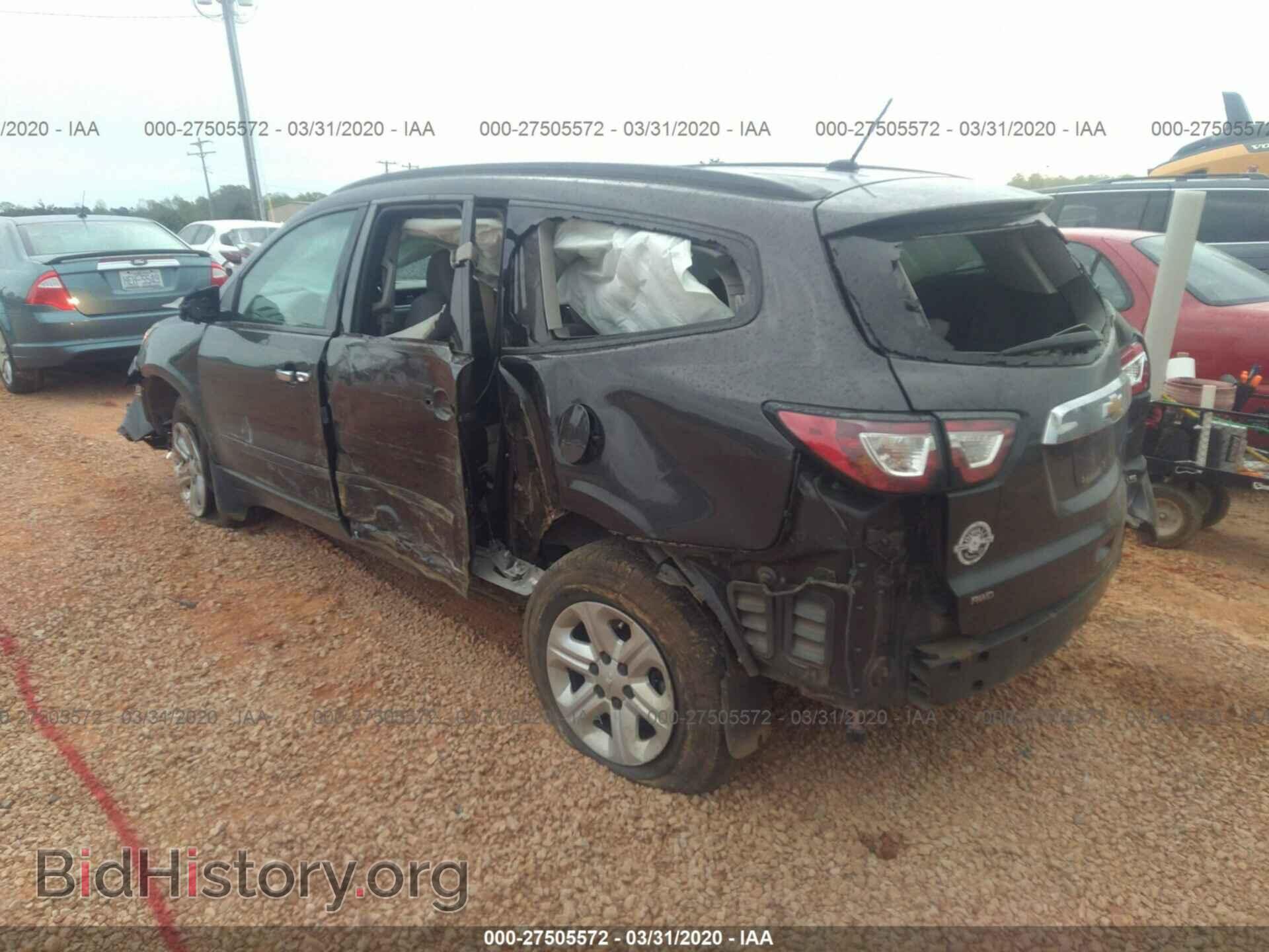 2014 CHEVROLET TRAVERSE - VIN: 1GNKVFKD5EJ267642 - Фото 3
