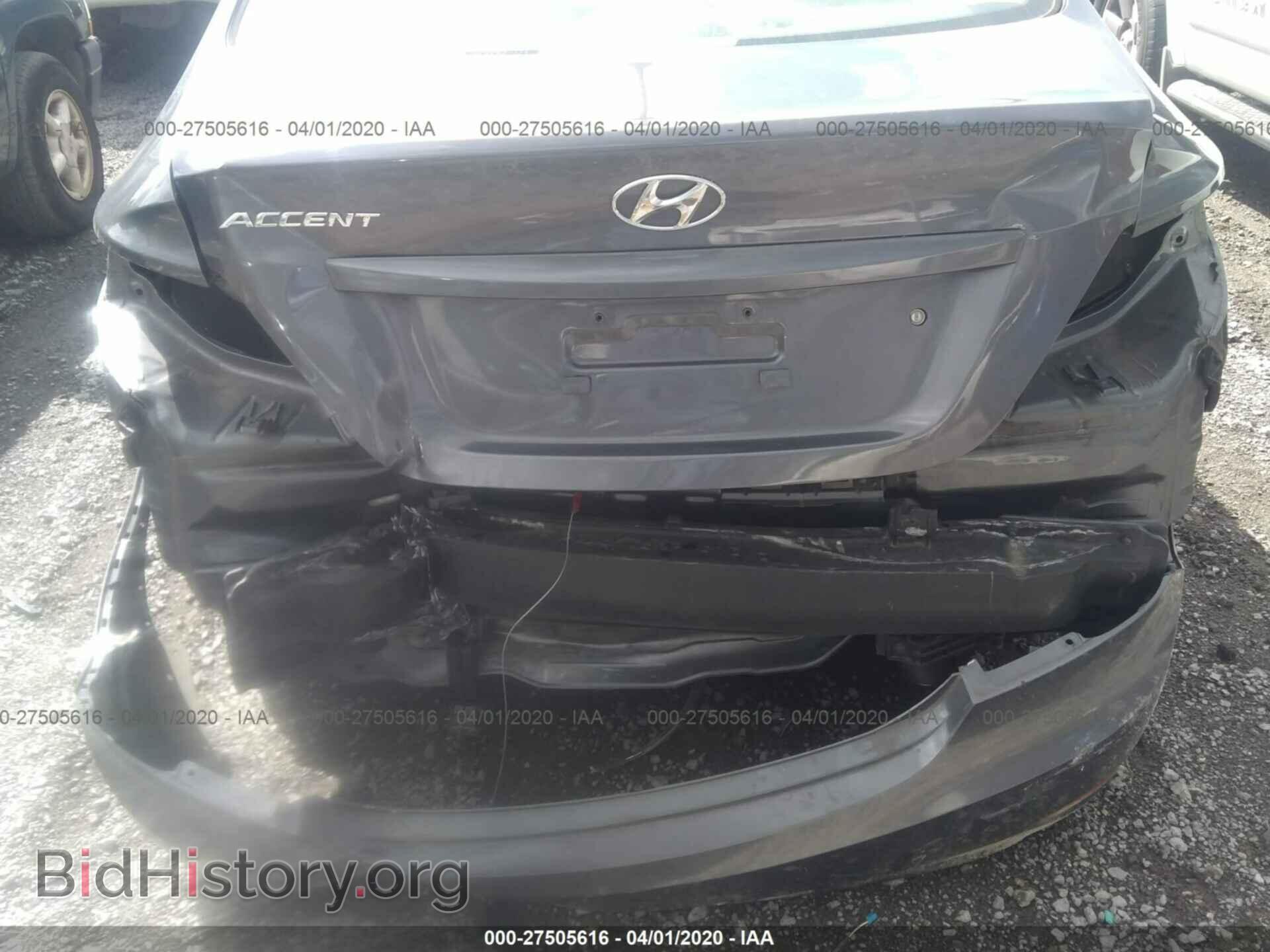 2012 HYUNDAI ACCENT - VIN: KMHCT4AE2CU190706 - Фото 6
