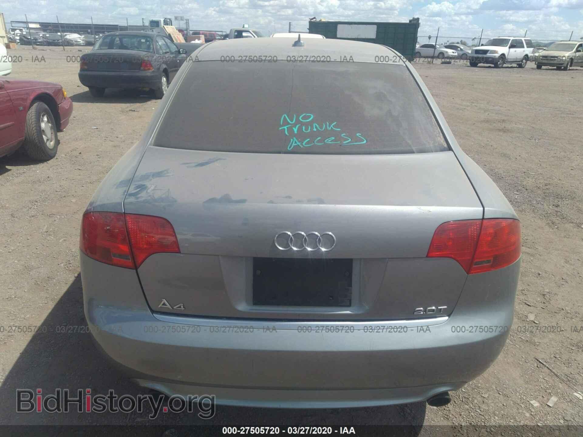 2008 AUDI A4 - VIN: WAUDF78EX8A044616 - Фото 6