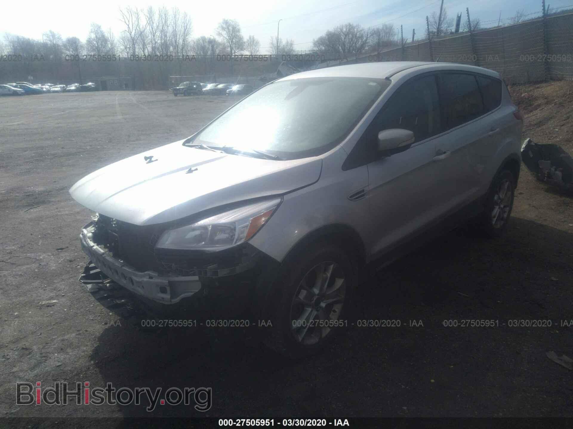 2013 FORD ESCAPE - VIN: 1FMCU9HX1DUA59852 - Фото 2
