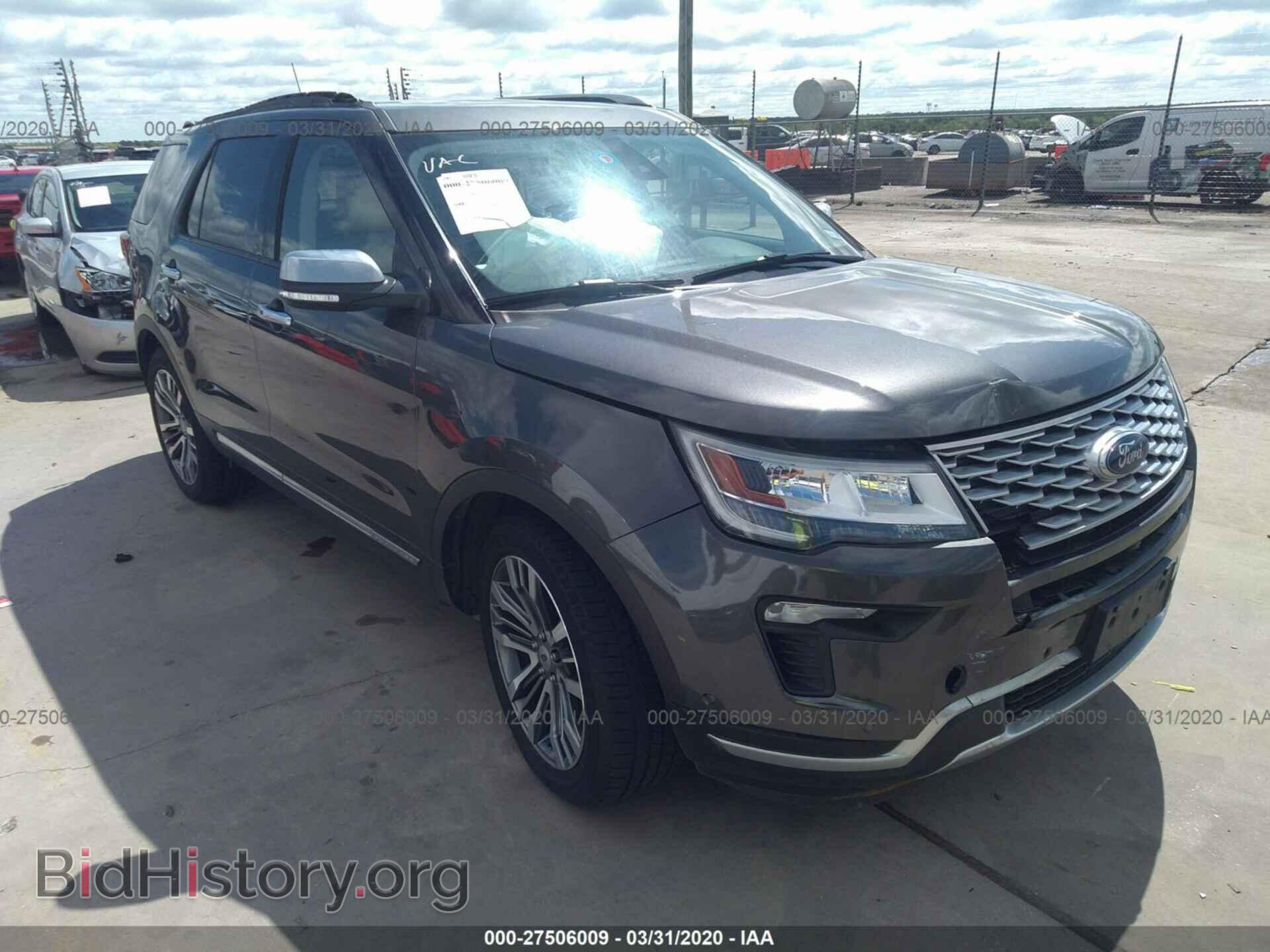 Фотография 1FM5K8HT4JGB64983 - FORD EXPLORER 2018