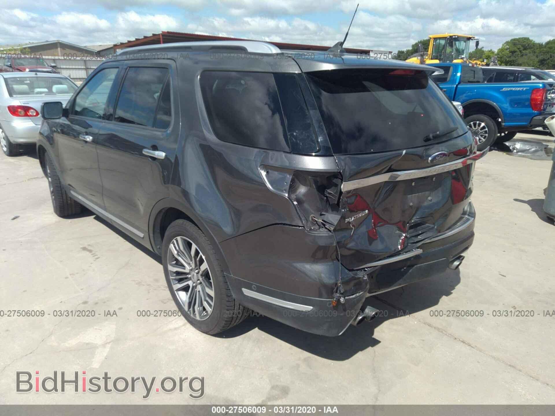 2018 FORD EXPLORER - VIN: 1FM5K8HT4JGB64983 - Фото 3