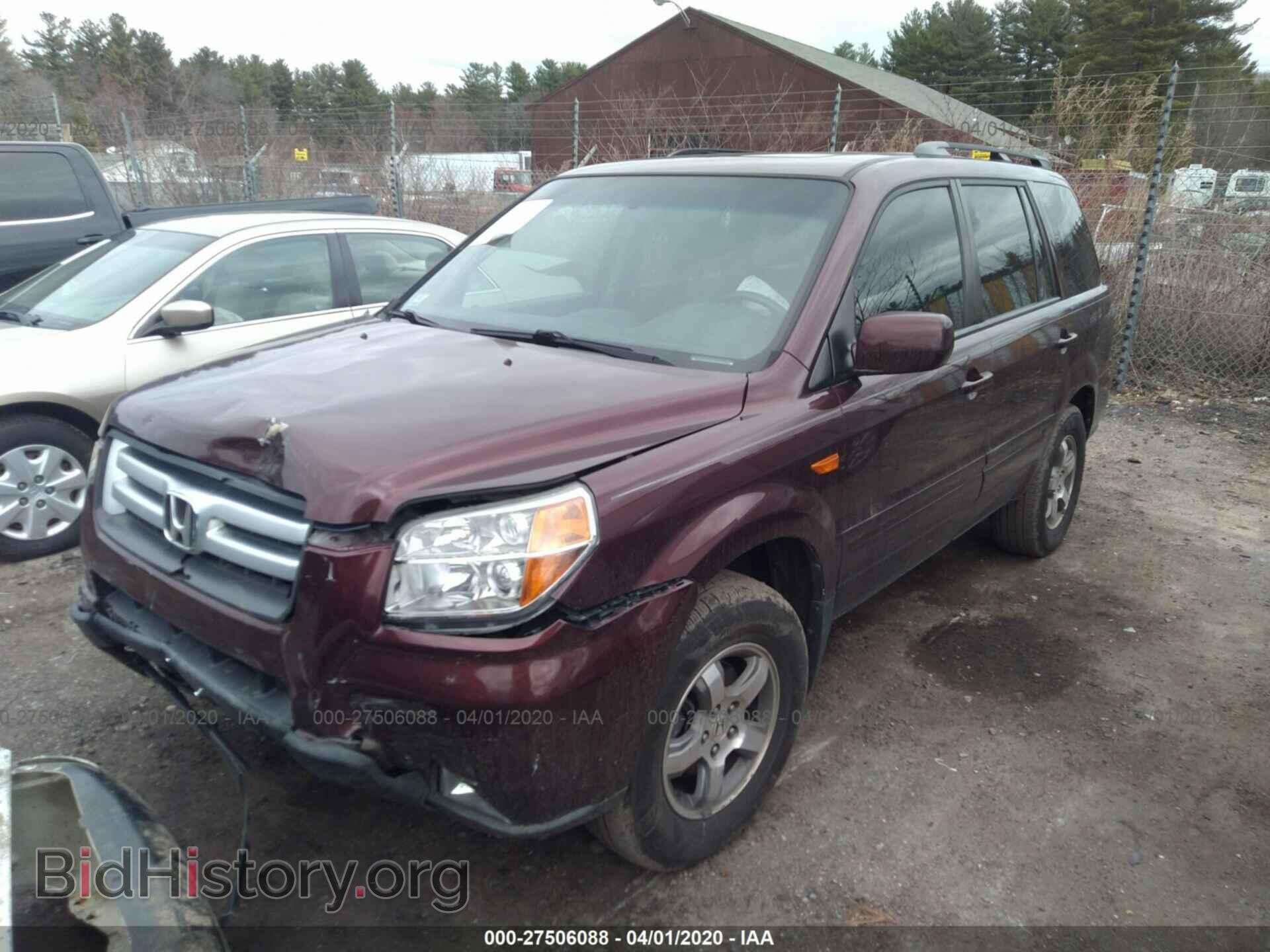 2008 HONDA PILOT - VIN: 5FNYF18318B017537 - Фото 2