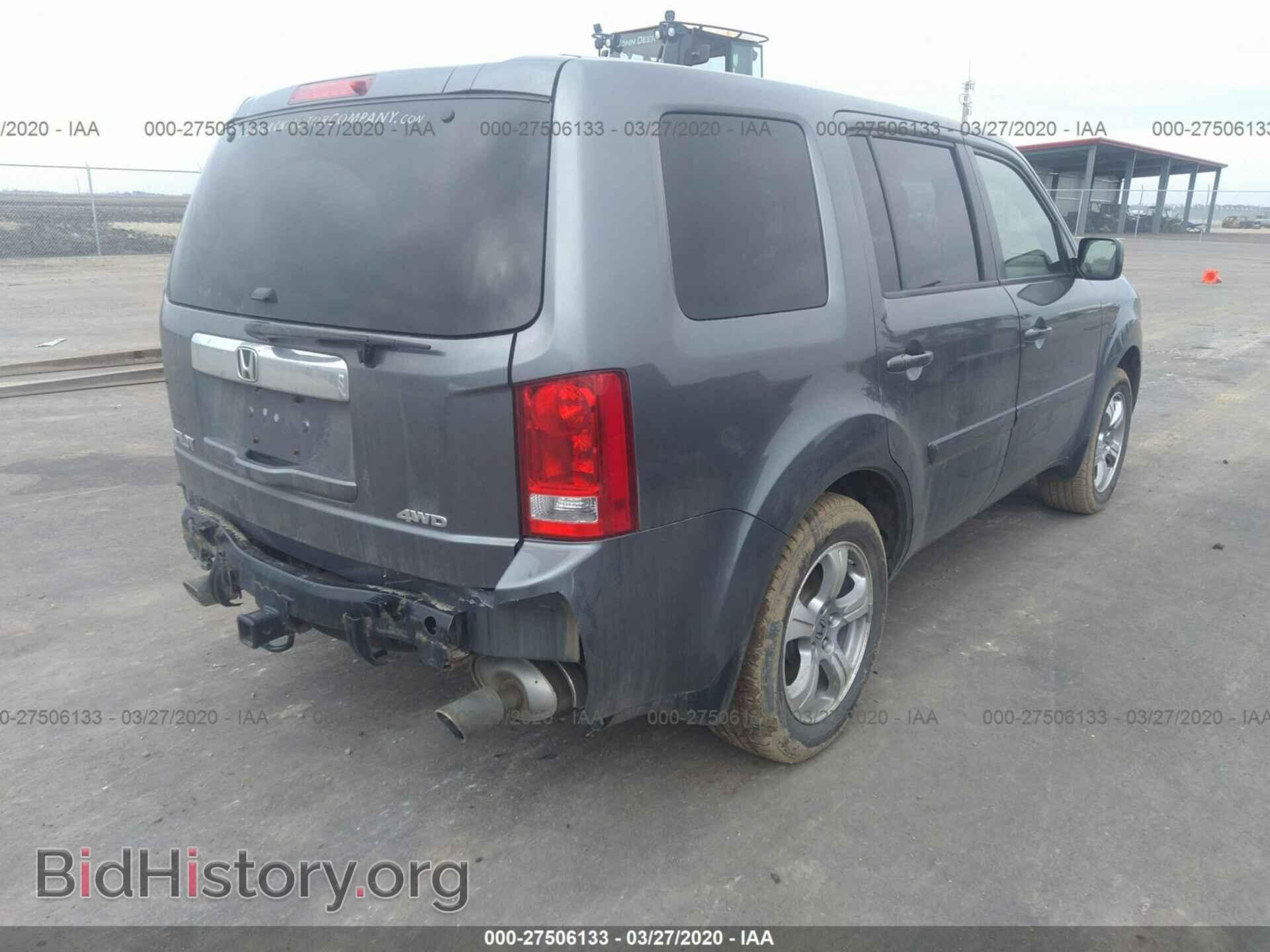 2013 HONDA PILOT - VIN: 5FNYF4H55DB035472 - Photo 4