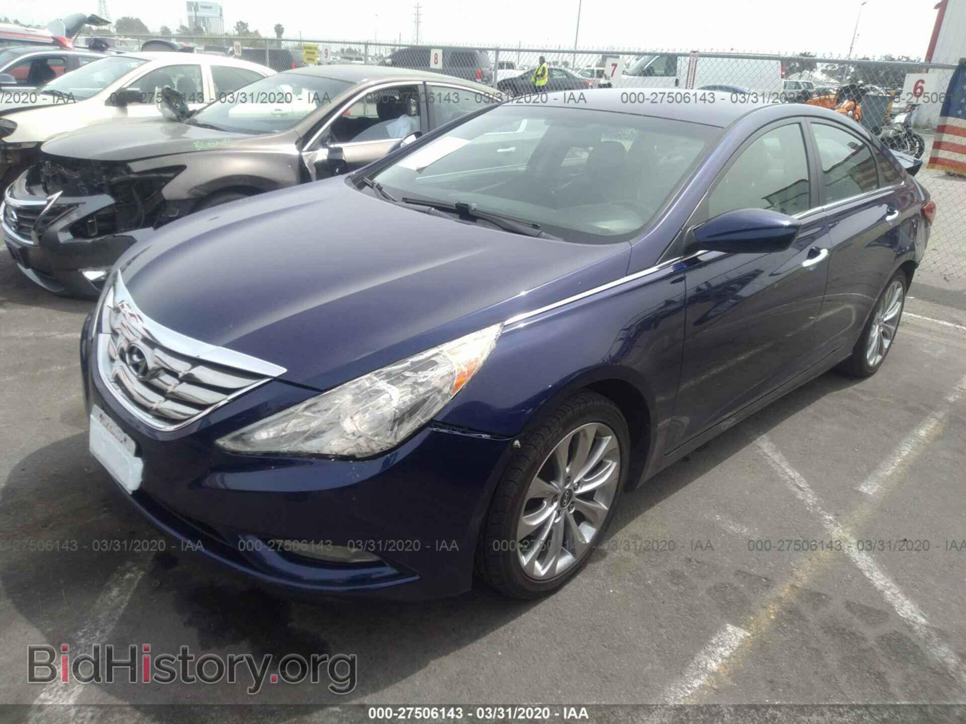 2012 HYUNDAI SONATA - VIN: 5NPEC4AC3CH384876 - Фото 2