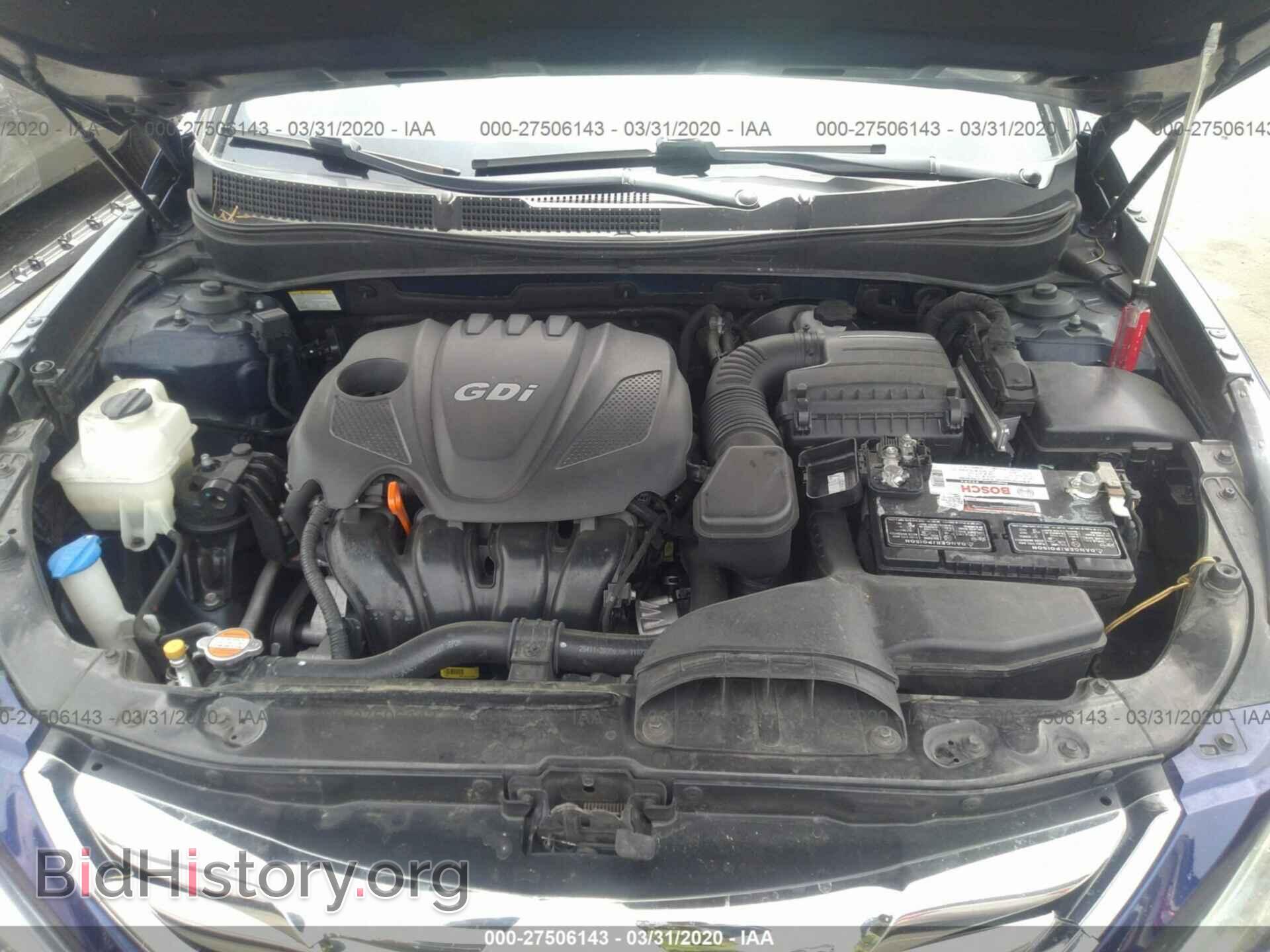 2012 HYUNDAI SONATA - VIN: 5NPEC4AC3CH384876 - Фото 10