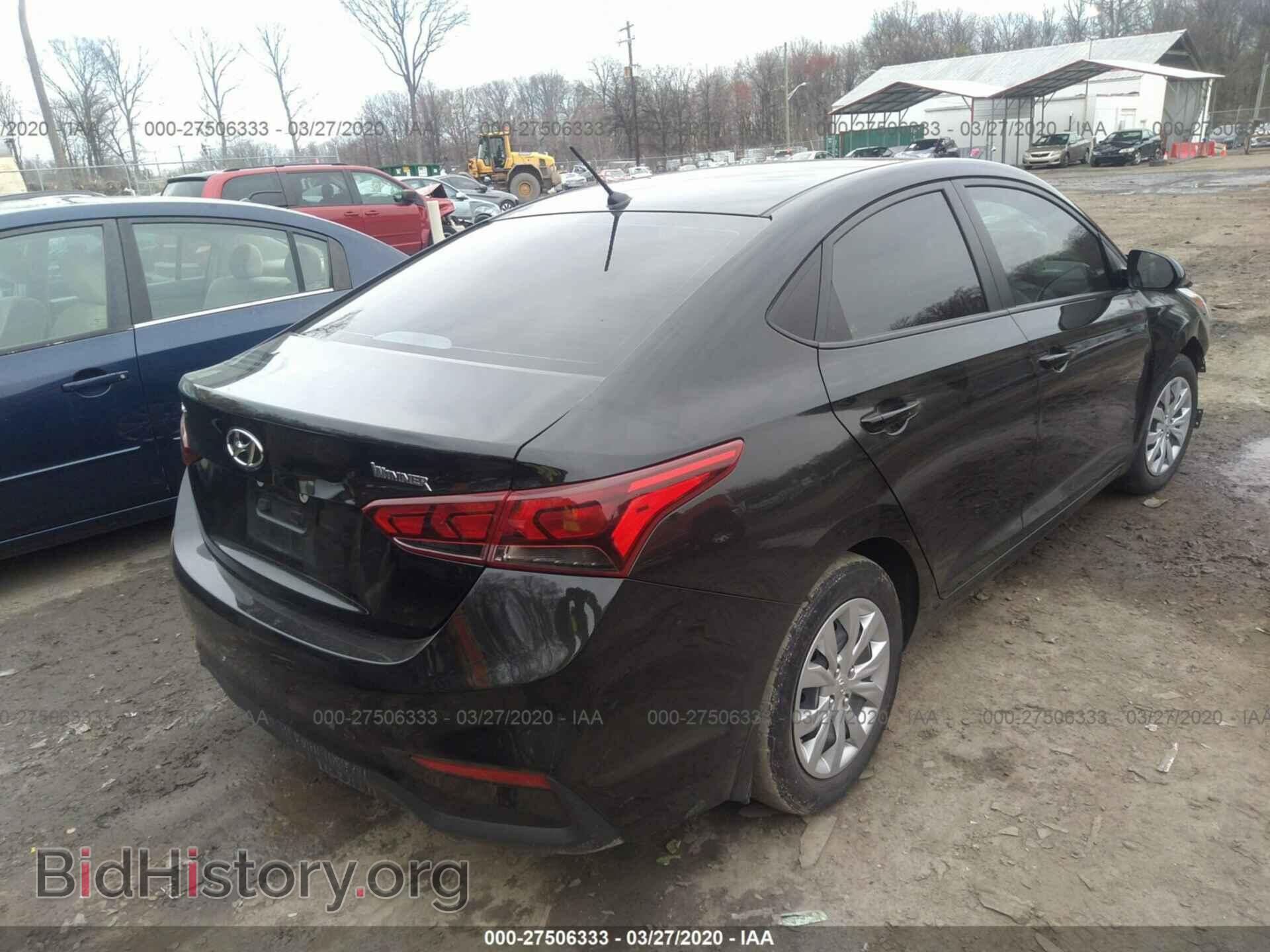 2019 HYUNDAI ACCENT - VIN: 3KPC24A33KE038663 - Фото 4