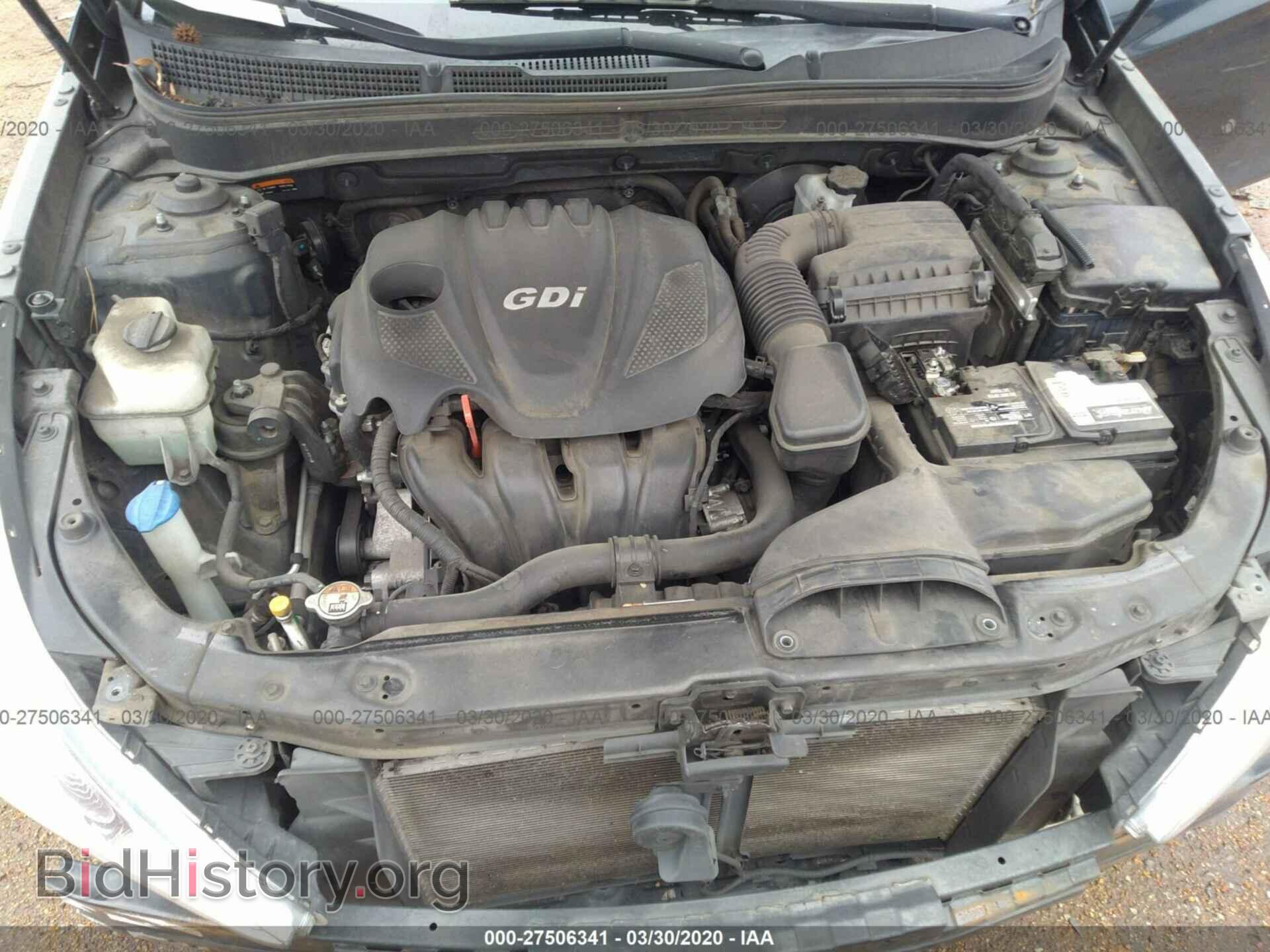 2014 HYUNDAI SONATA - VIN: 5NPEB4AC2EH816668 - Фото 10