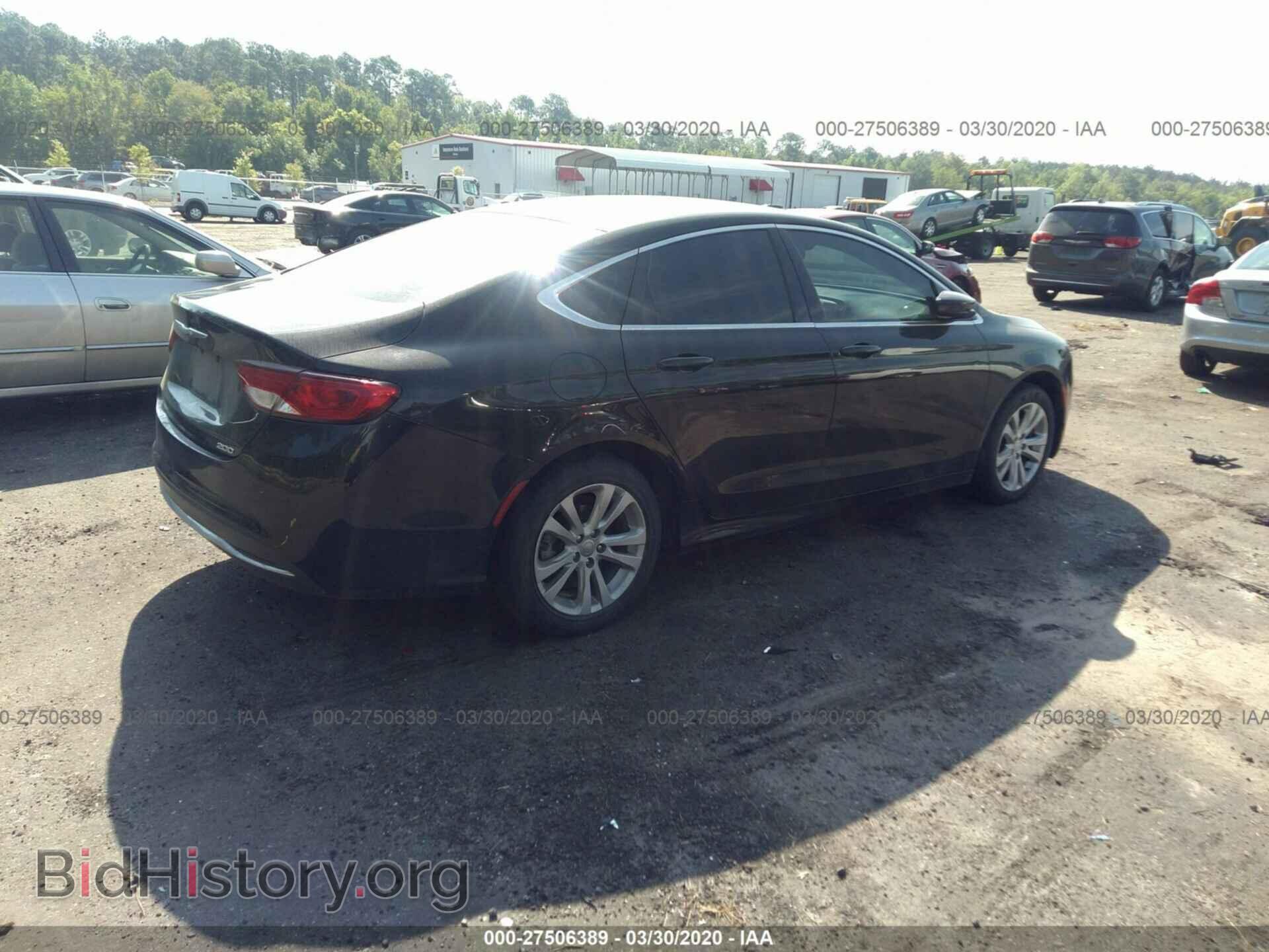 2016 CHRYSLER 200 - VIN: 1C3CCCAB2GN102469 - Photo 4