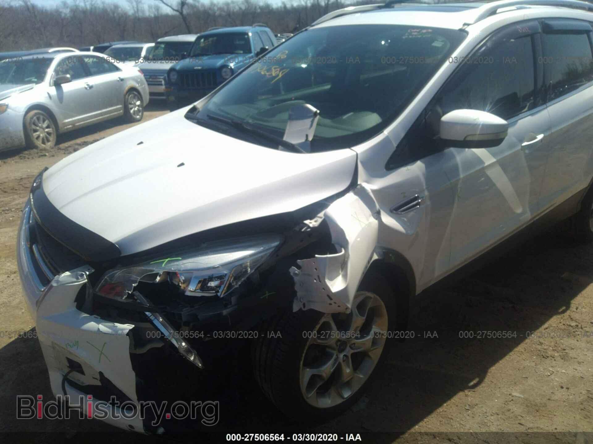 2013 FORD ESCAPE - VIN: 1FMCU9J91DUB27966 - Фото 2