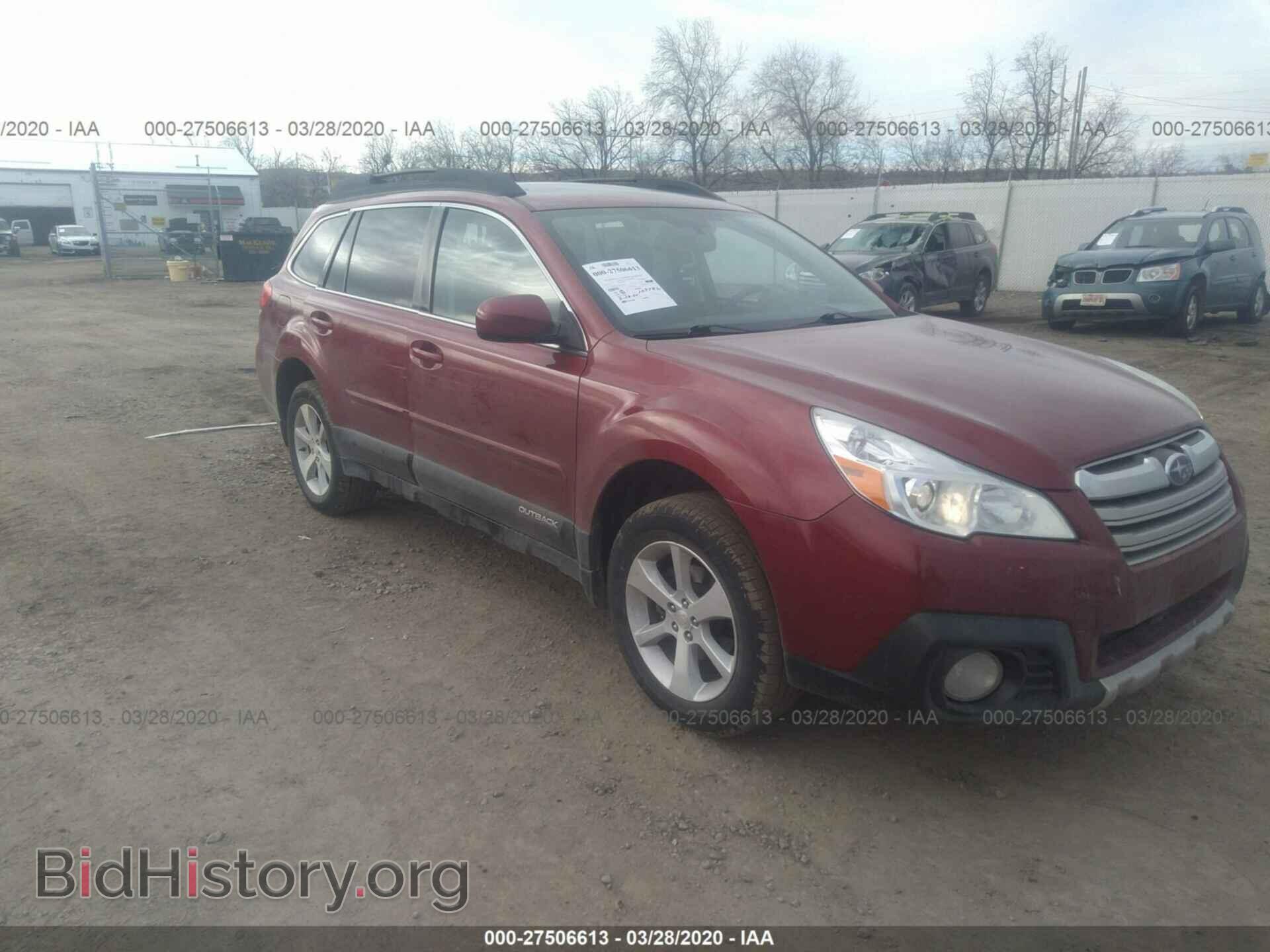 Photo 4S4BRBNC5E3203402 - SUBARU OUTBACK 2014