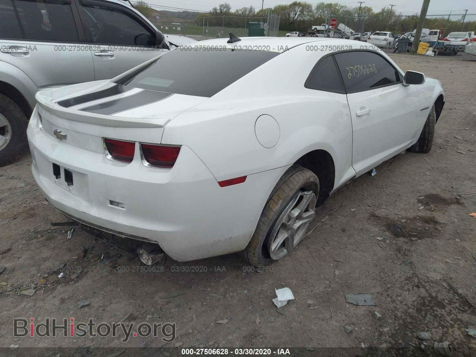 2013 CHEVROLET CAMARO - VIN: 2G1FA1E36D9201163 - Фото 4