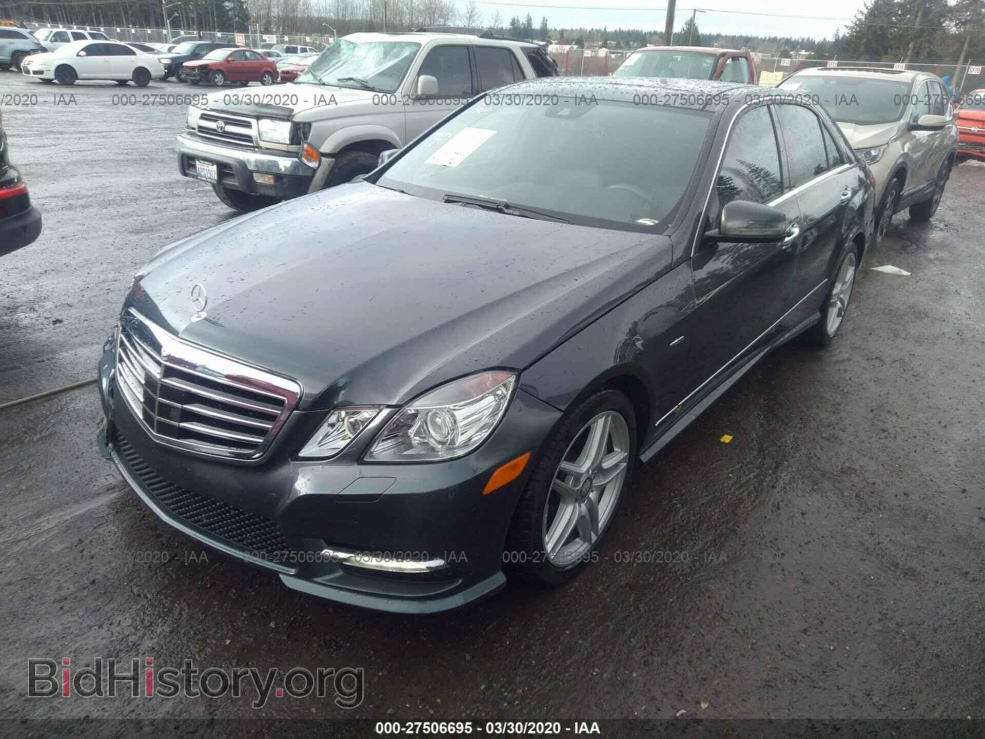 2012 MERCEDES-BENZ E - VIN: WDDHF9BB1CA615567 - Фото 2