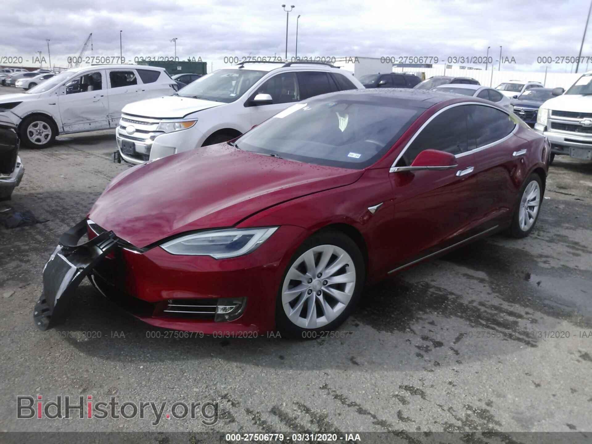 2017 TESLA MODEL S - VIN: 5YJSA1E18HF197154 - Фото 2