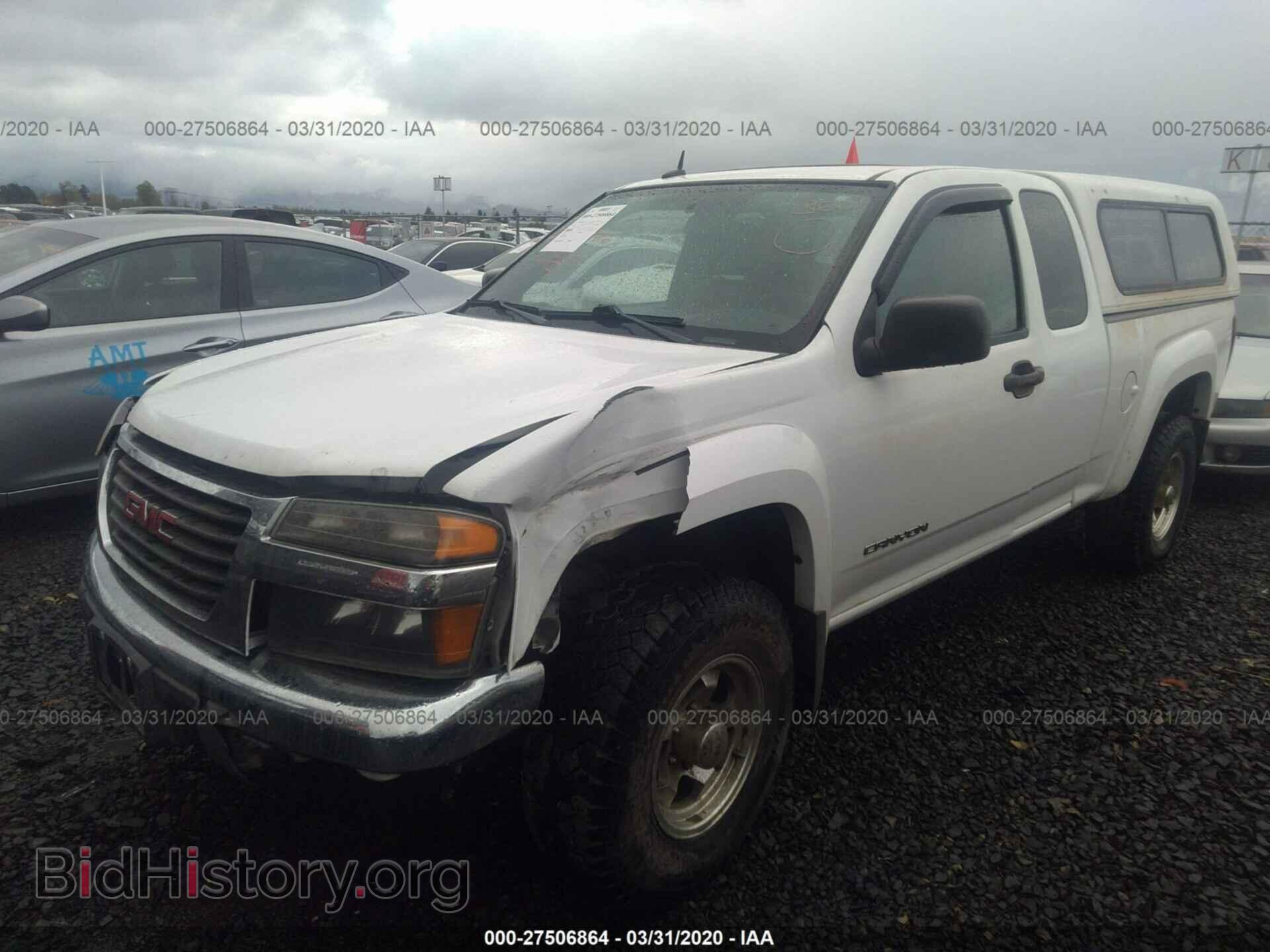 2005 GMC CANYON - VIN: 1GTDT196158266190 - Фото 2