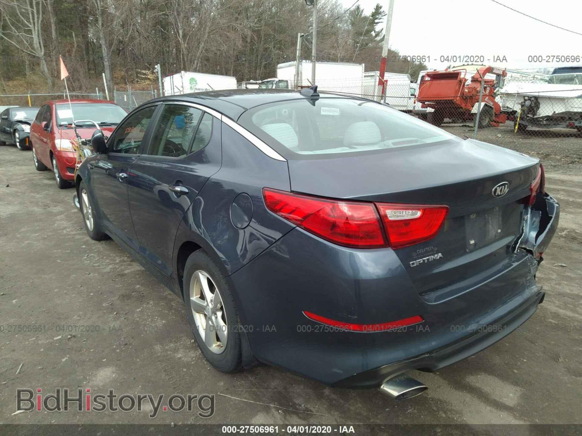 2015 KIA OPTIMA - VIN: 5XXGM4A73FG481682 - Photo 3
