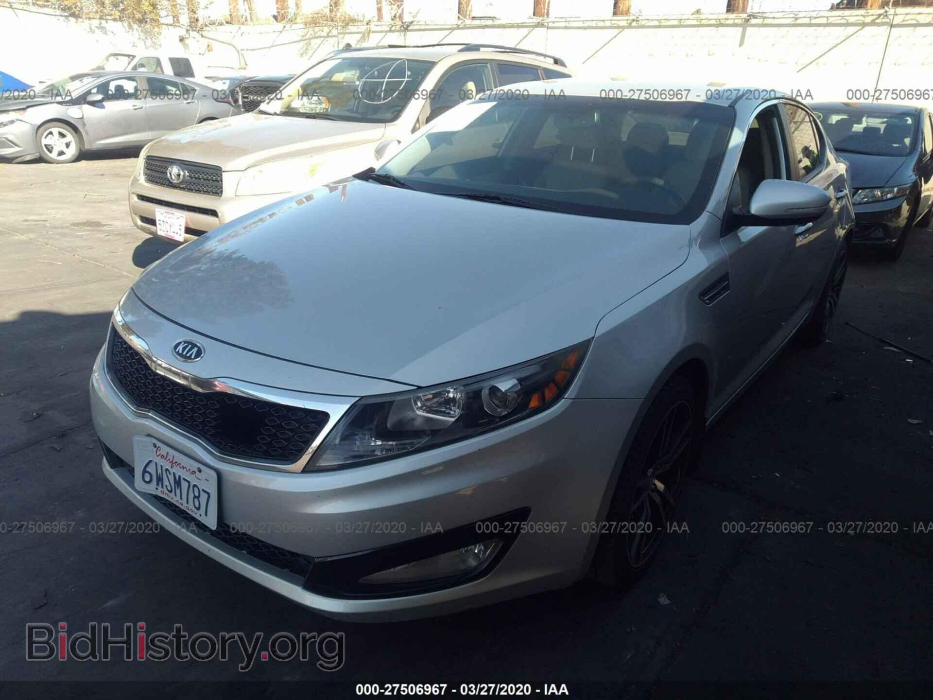 2012 KIA OPTIMA - VIN: 5XXGM4A72CG082418 - Фото 2