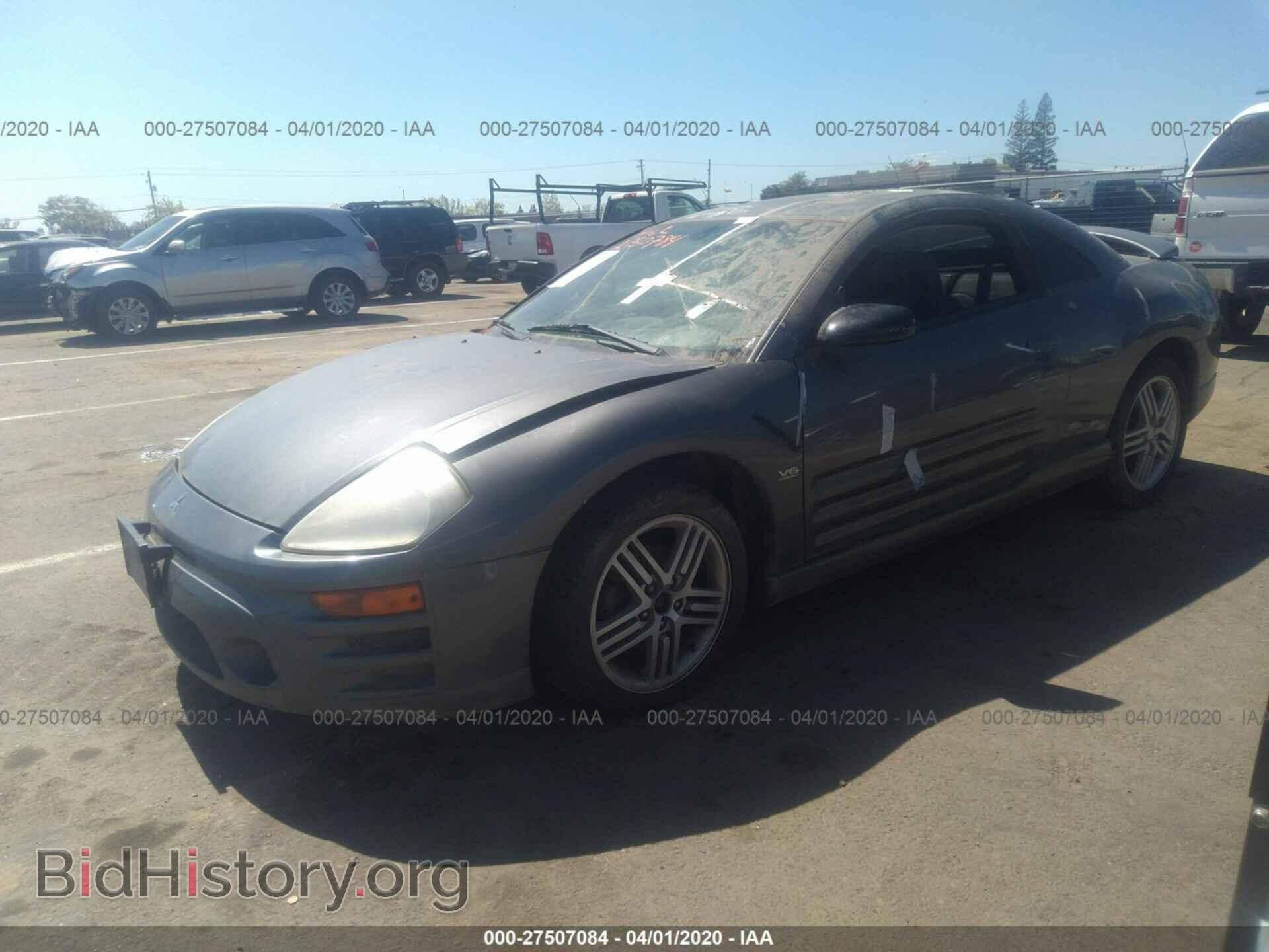 2003 MITSUBISHI ECLIPSE - VIN: 4A3AC84H63E150502 - Фото 2