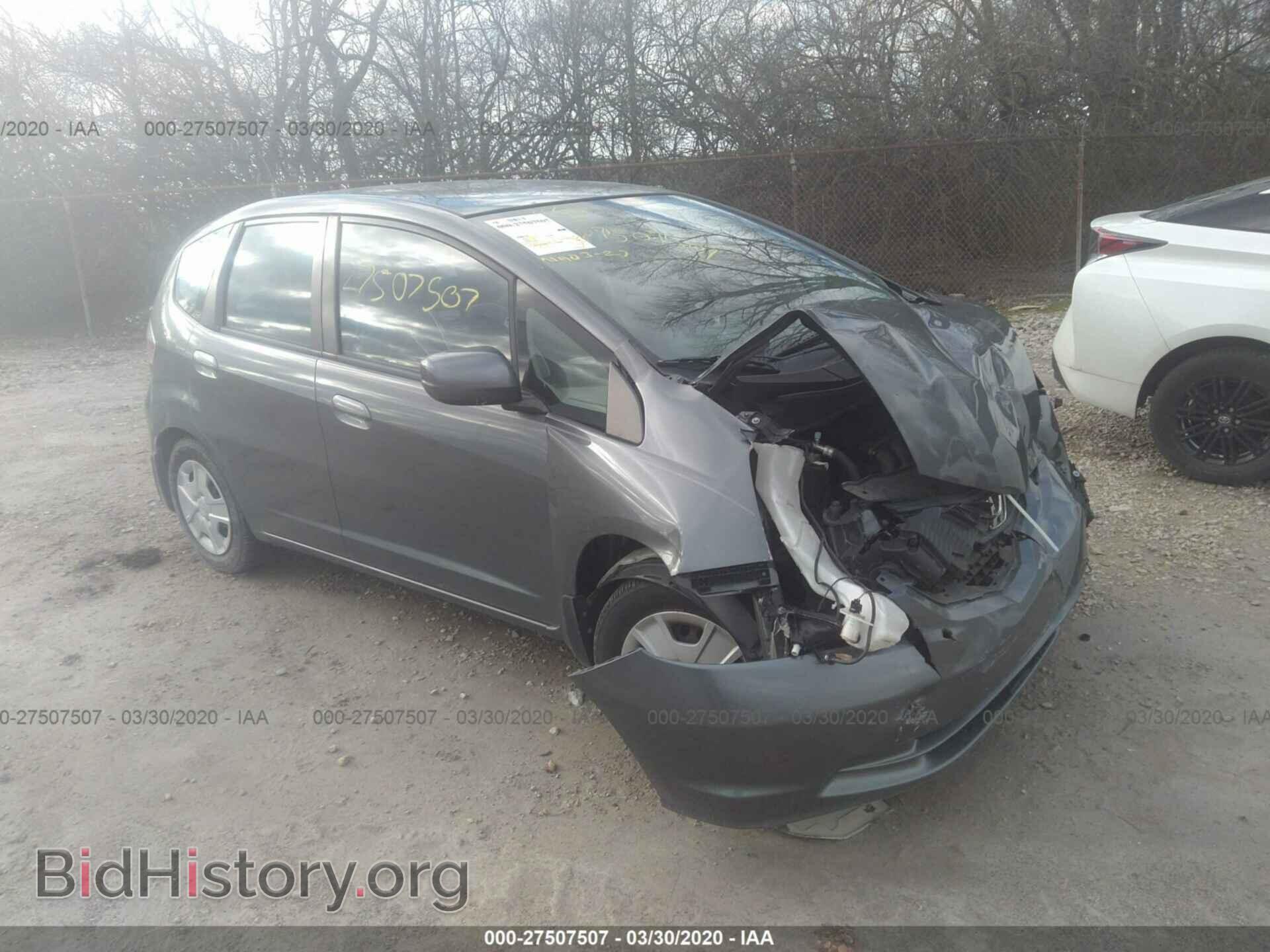 Photo JHMGE8G31DC005323 - HONDA FIT 2013