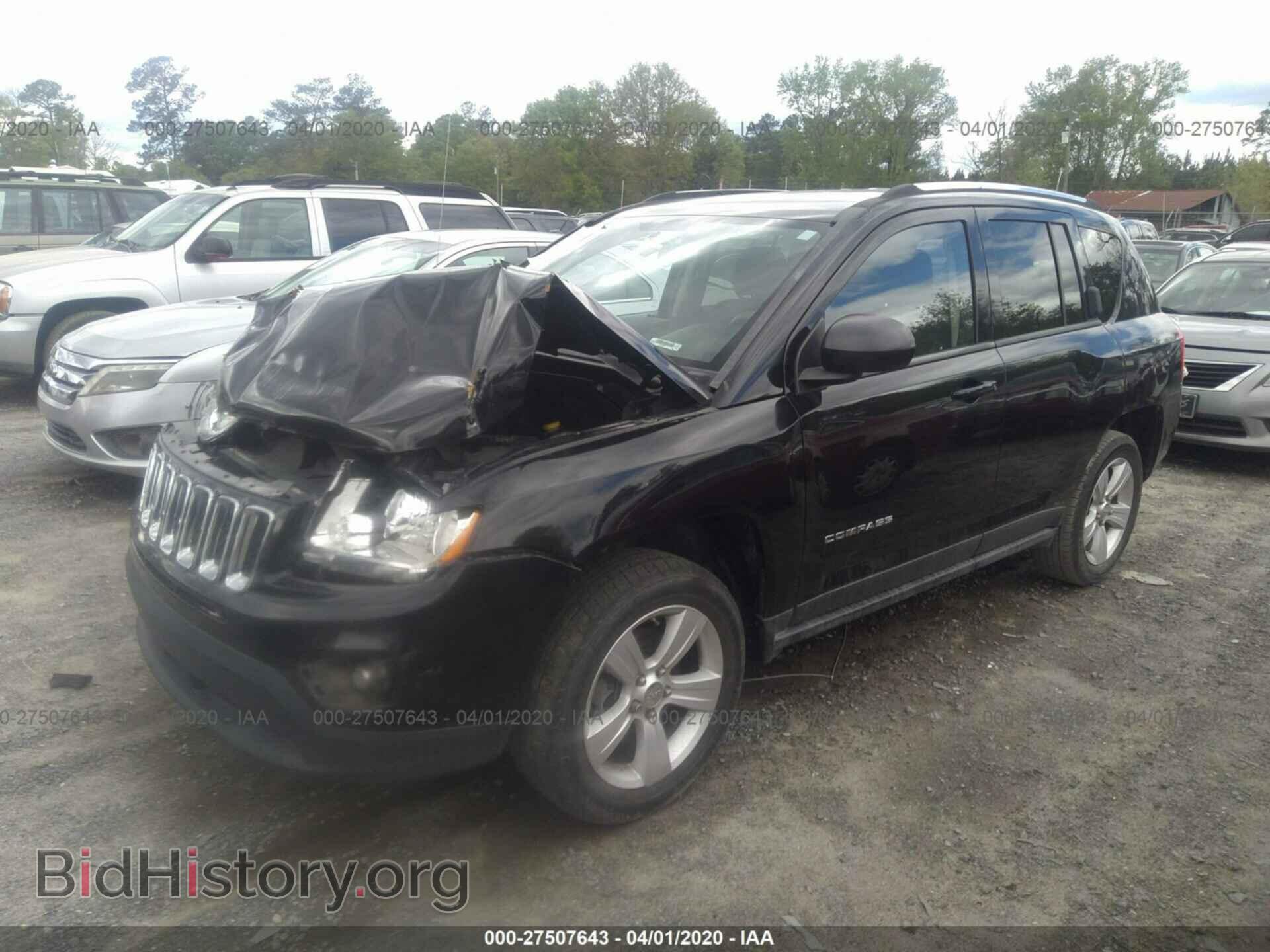 2012 JEEP COMPASS - VIN: 1C4NJCBA0CD593575 - Фото 2