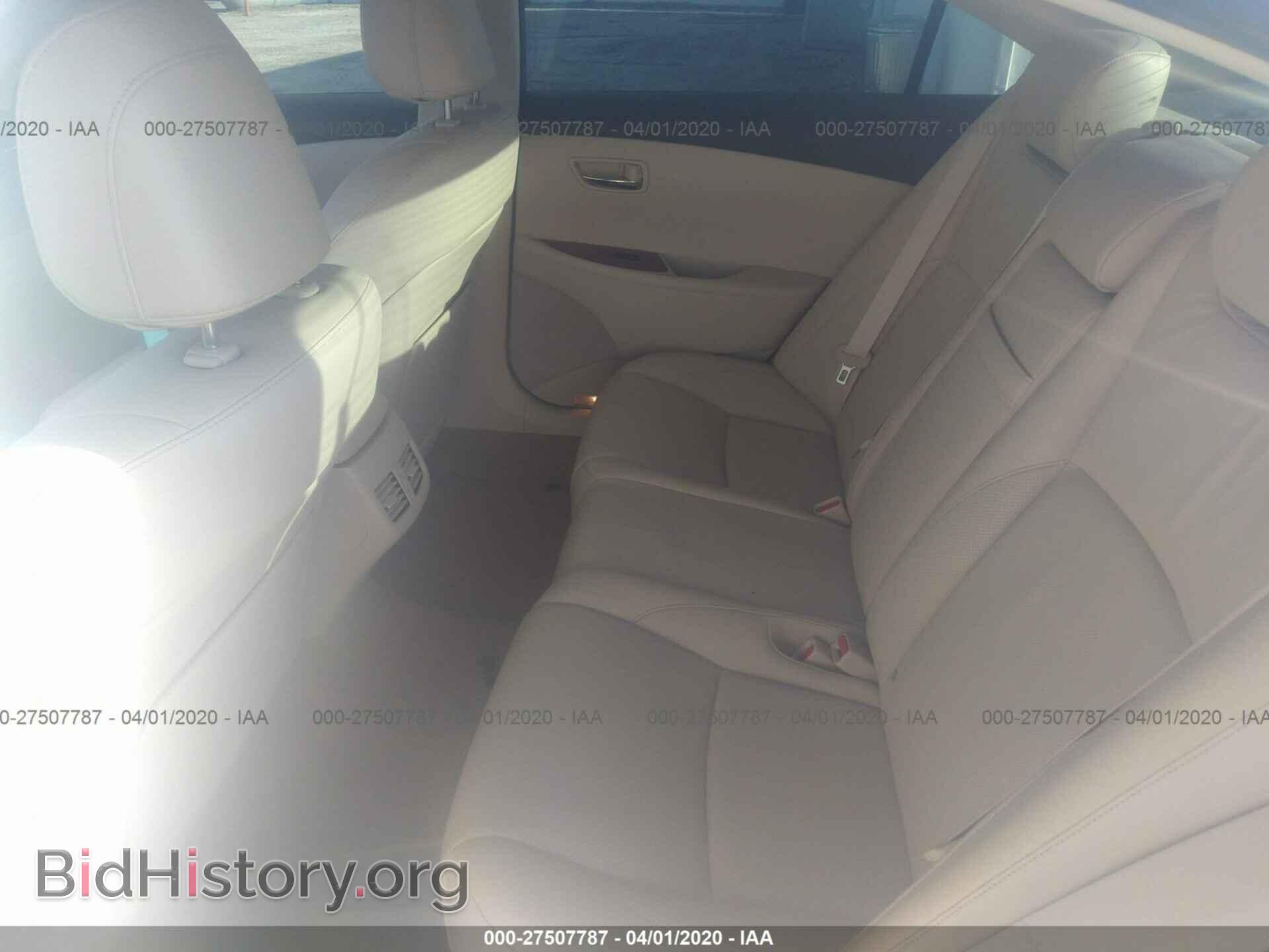 2010 LEXUS ES - VIN: JTHBK1EG3A2392331 - Фото 8