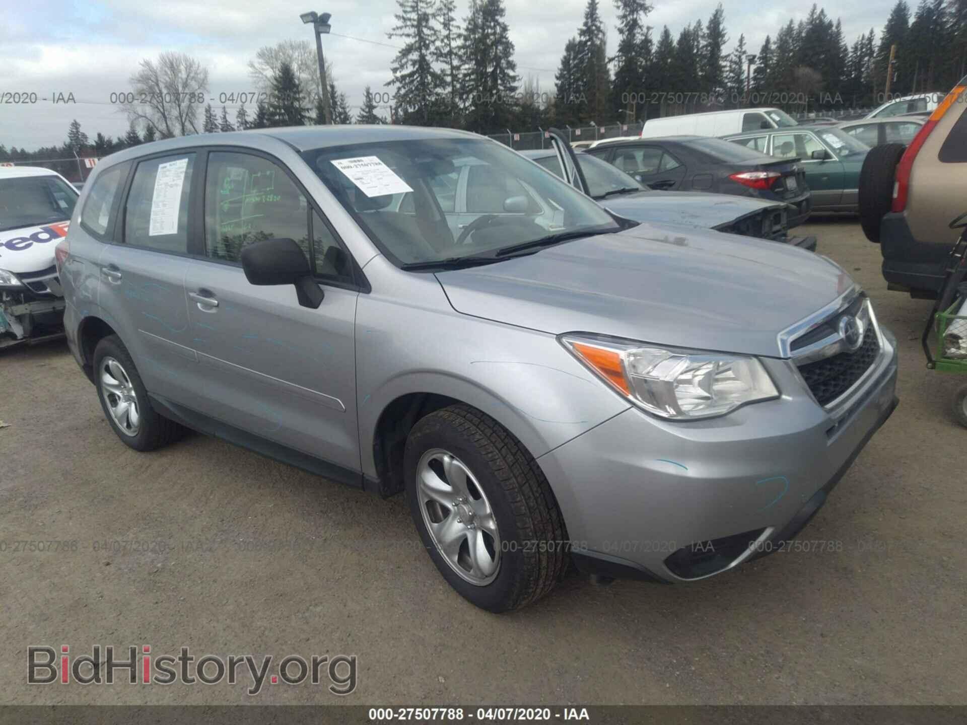 Фотография JF2SJAAC2EH445841 - SUBARU FORESTER 2014