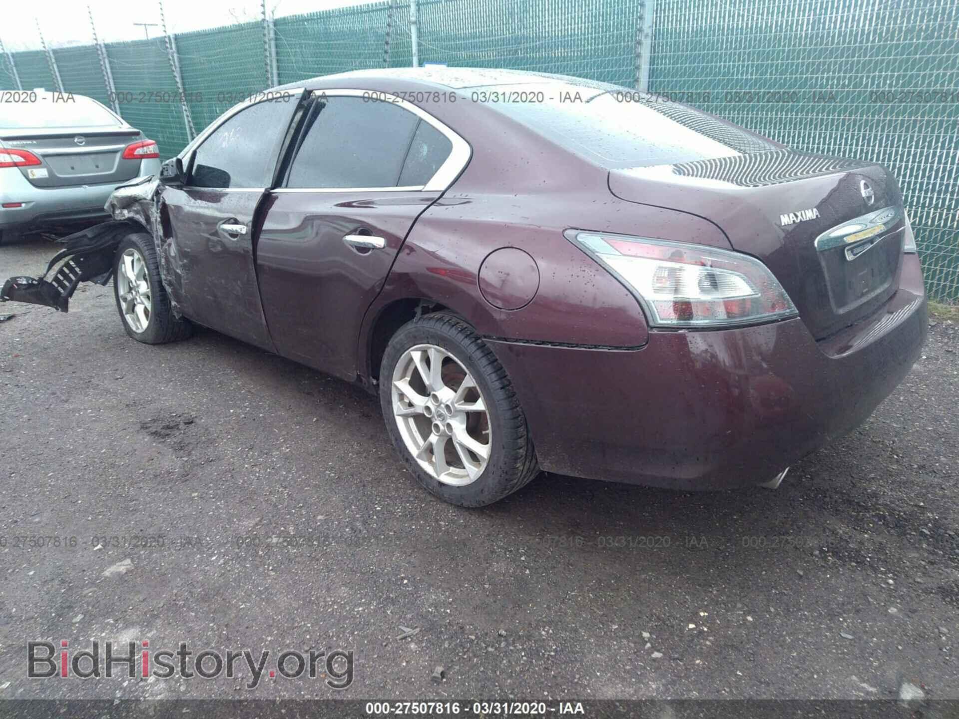 2014 NISSAN MAXIMA - VIN: 1N4AA5AP7EC486571 - Фото 3