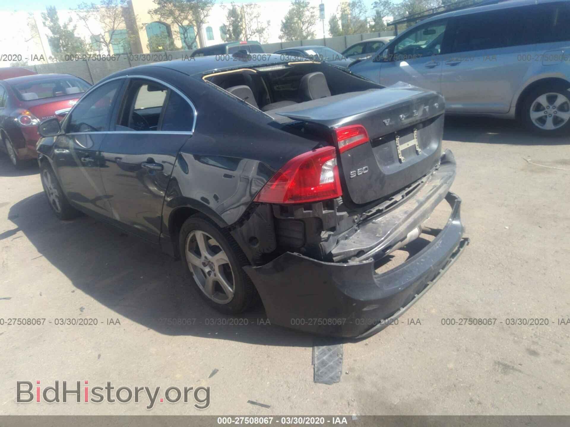 2012 VOLVO S60 - VIN: YV1622FS0C2033477 - Фото 3