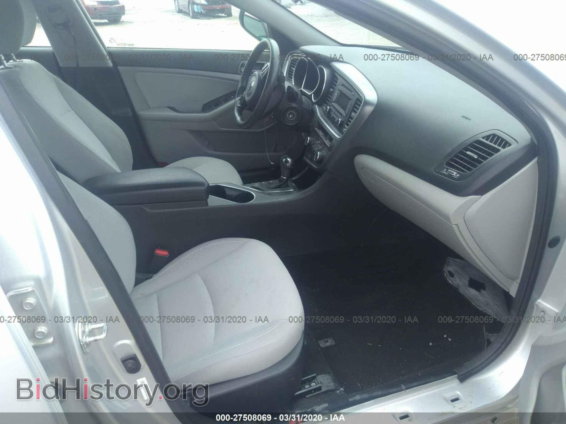 2015 KIA OPTIMA - VIN: 5XXGM4A79FG364527 - Фото 5