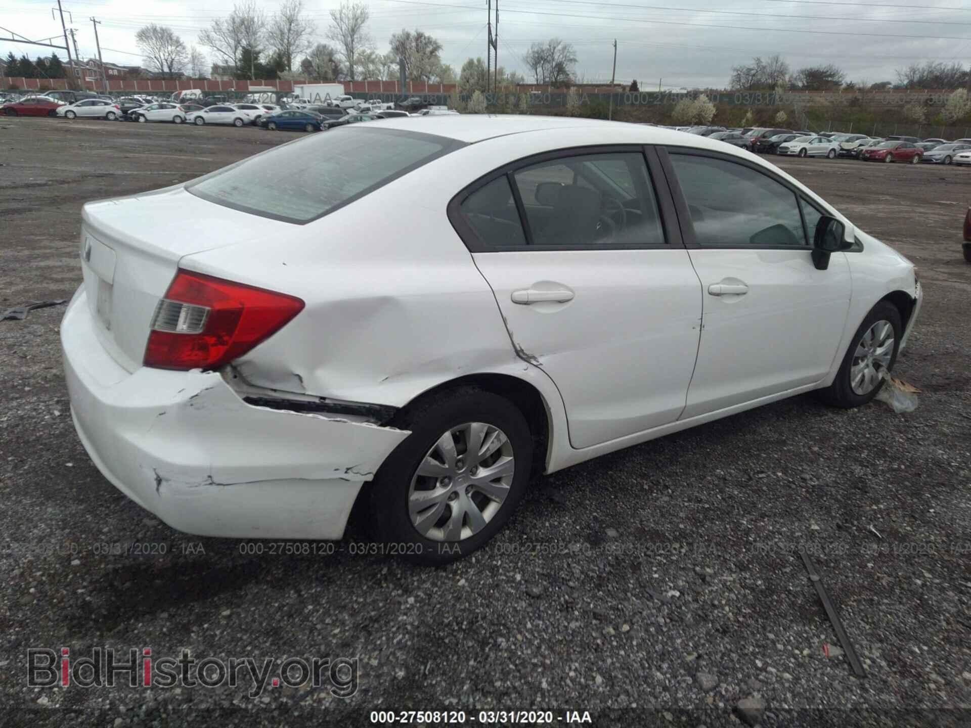 2012 HONDA CIVIC SDN - VIN: 19XFB2F55CE379043 - Фото 4