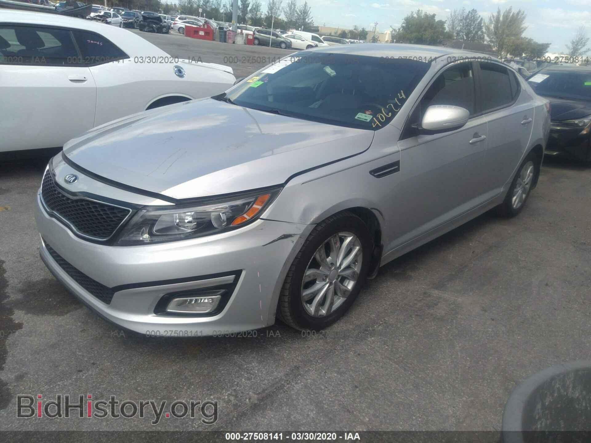 2015 KIA OPTIMA - VIN: 5XXGN4A76FG406214 - Photo 2