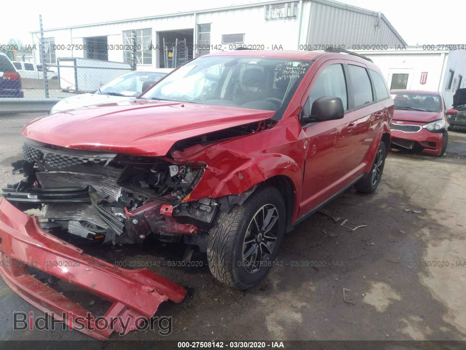 2018 DODGE JOURNEY - VIN: 3C4PDCAB8JT427404 - Photo 2