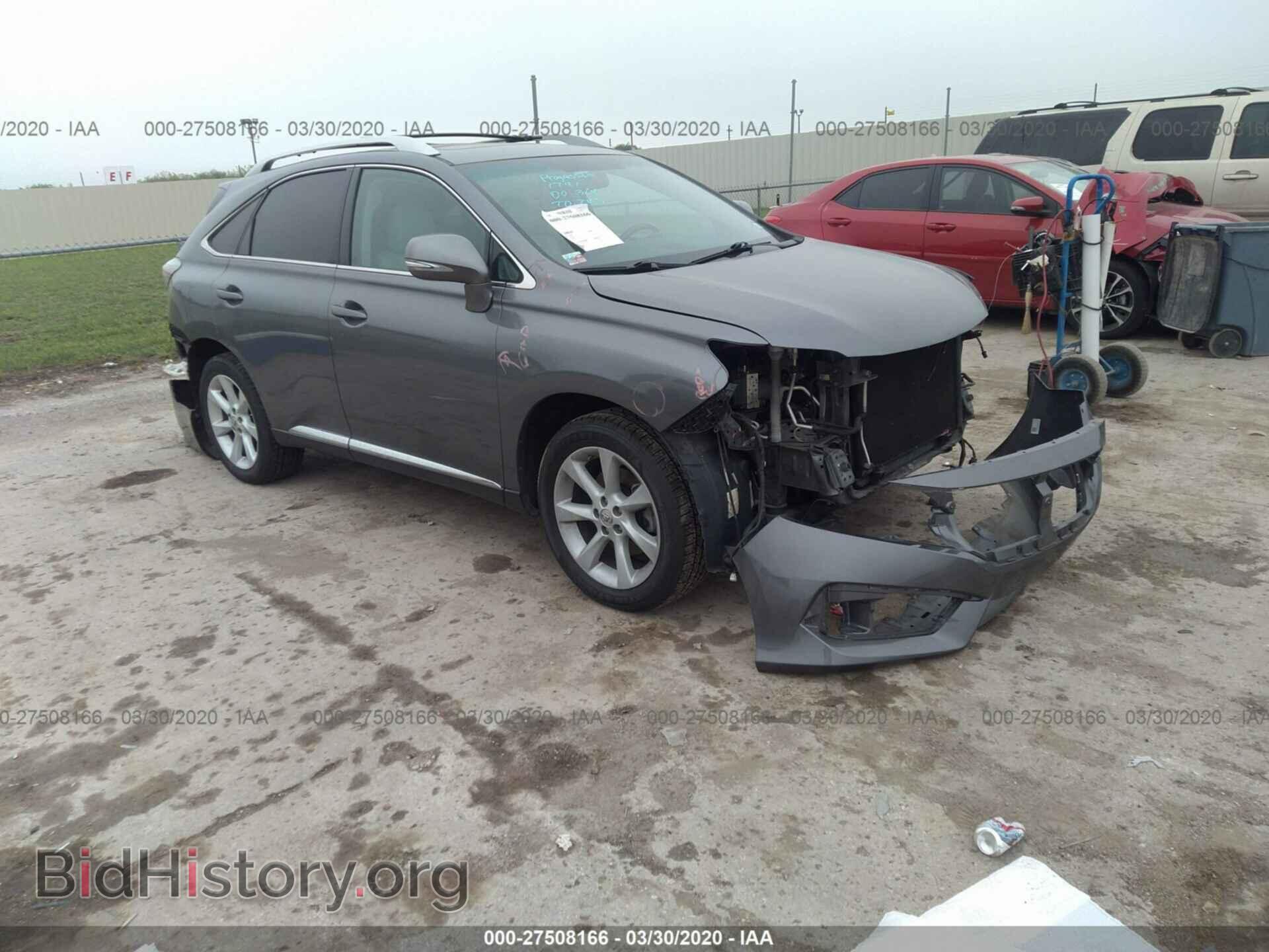 Фотография 2T2ZK1BA1CC077365 - LEXUS RX 2012