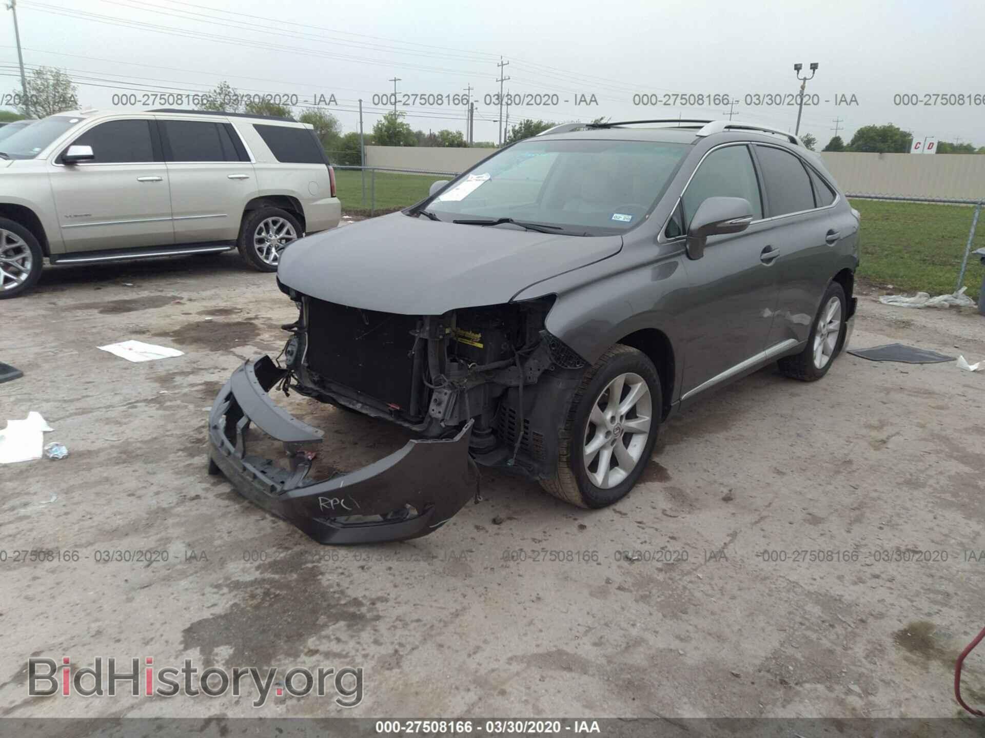 2012 LEXUS RX - VIN: 2T2ZK1BA1CC077365 - Фото 2