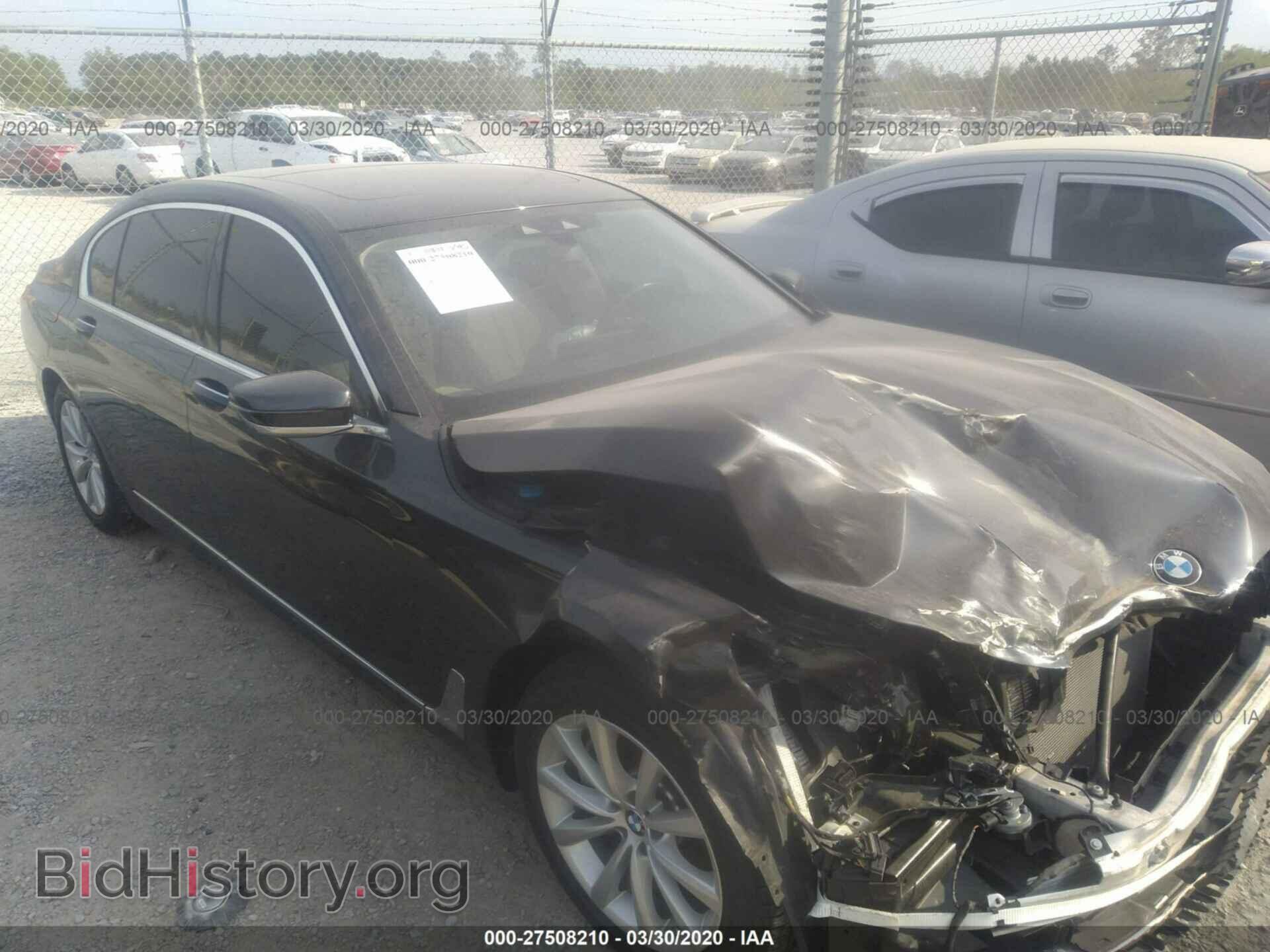 Photo WBA7E2C50GG547951 - BMW 740 2016