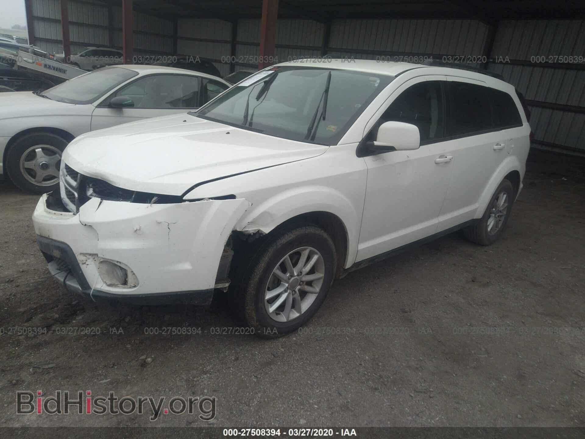 2013 DODGE JOURNEY - VIN: 3C4PDDBG3DT606891 - Фото 2