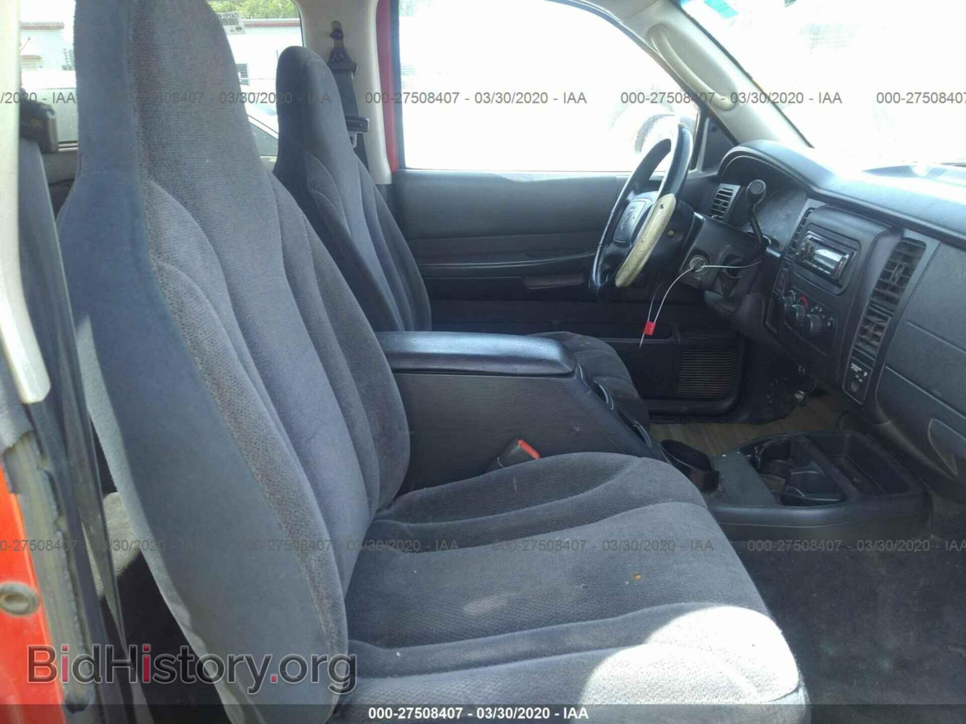 2002 DODGE DAKOTA - VIN: 1B7GL12X92S658817 - Фото 5
