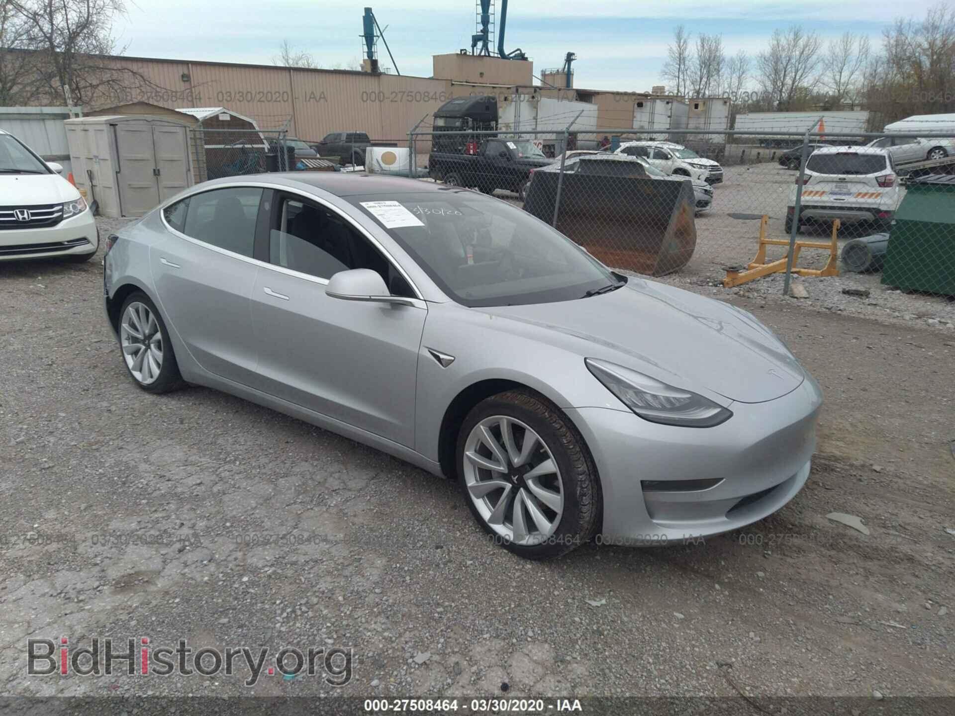 Photo 5YJ3E1EB3JF121381 - TESLA MODEL 3 2018
