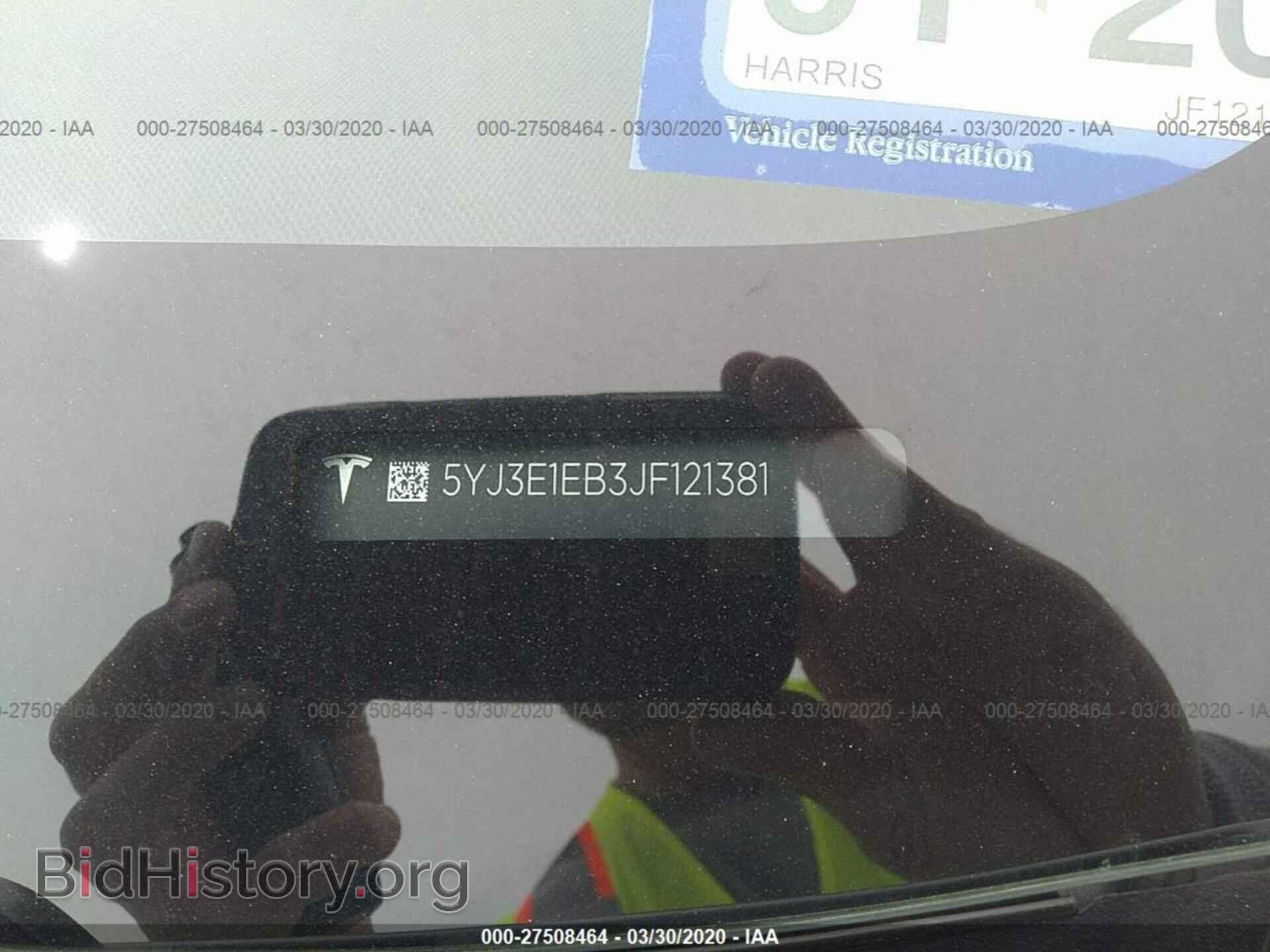 2018 TESLA MODEL 3 - VIN: 5YJ3E1EB3JF121381 - Photo 9