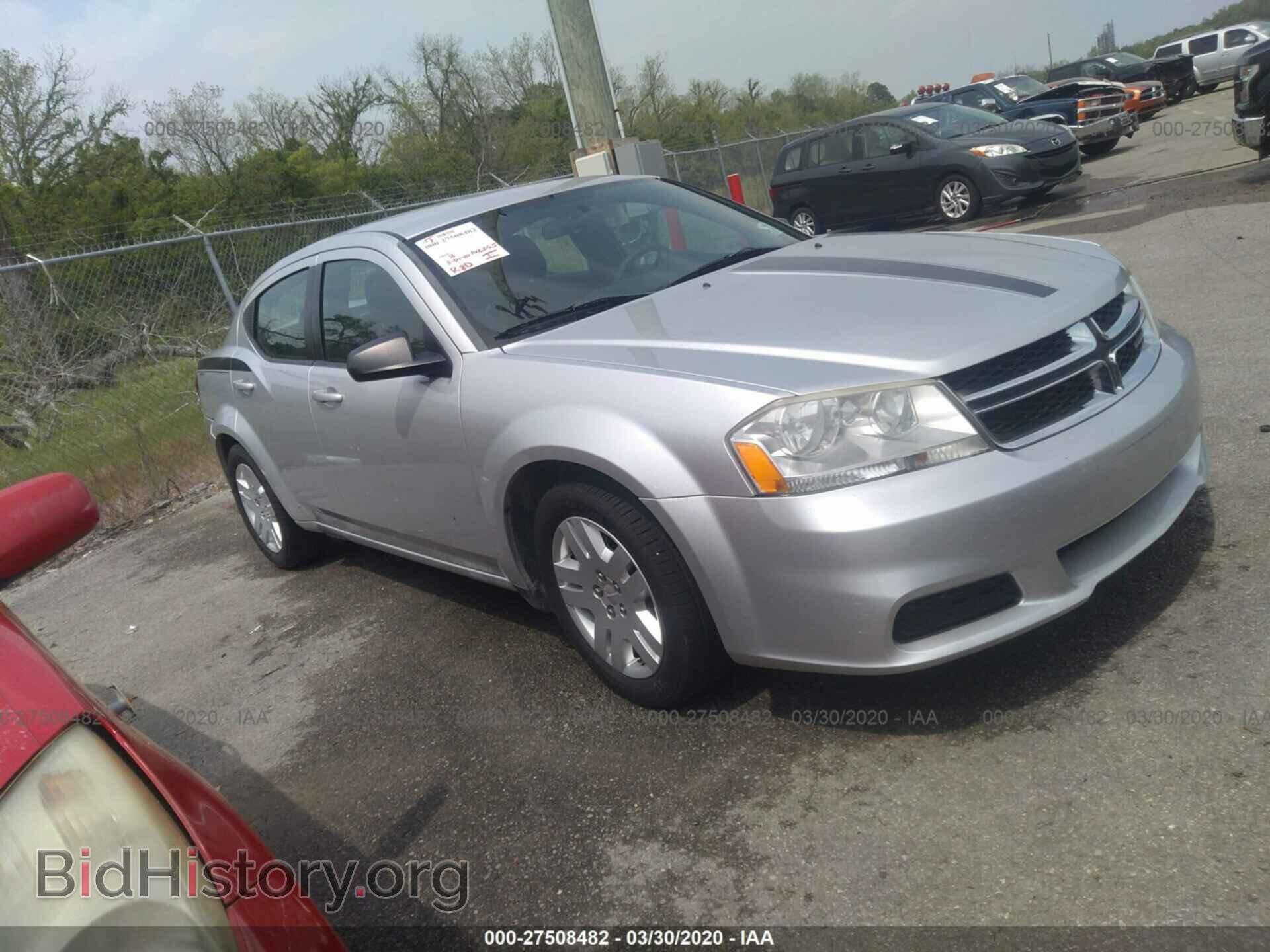 Photo 1C3CDZAB3CN170211 - DODGE AVENGER 2012